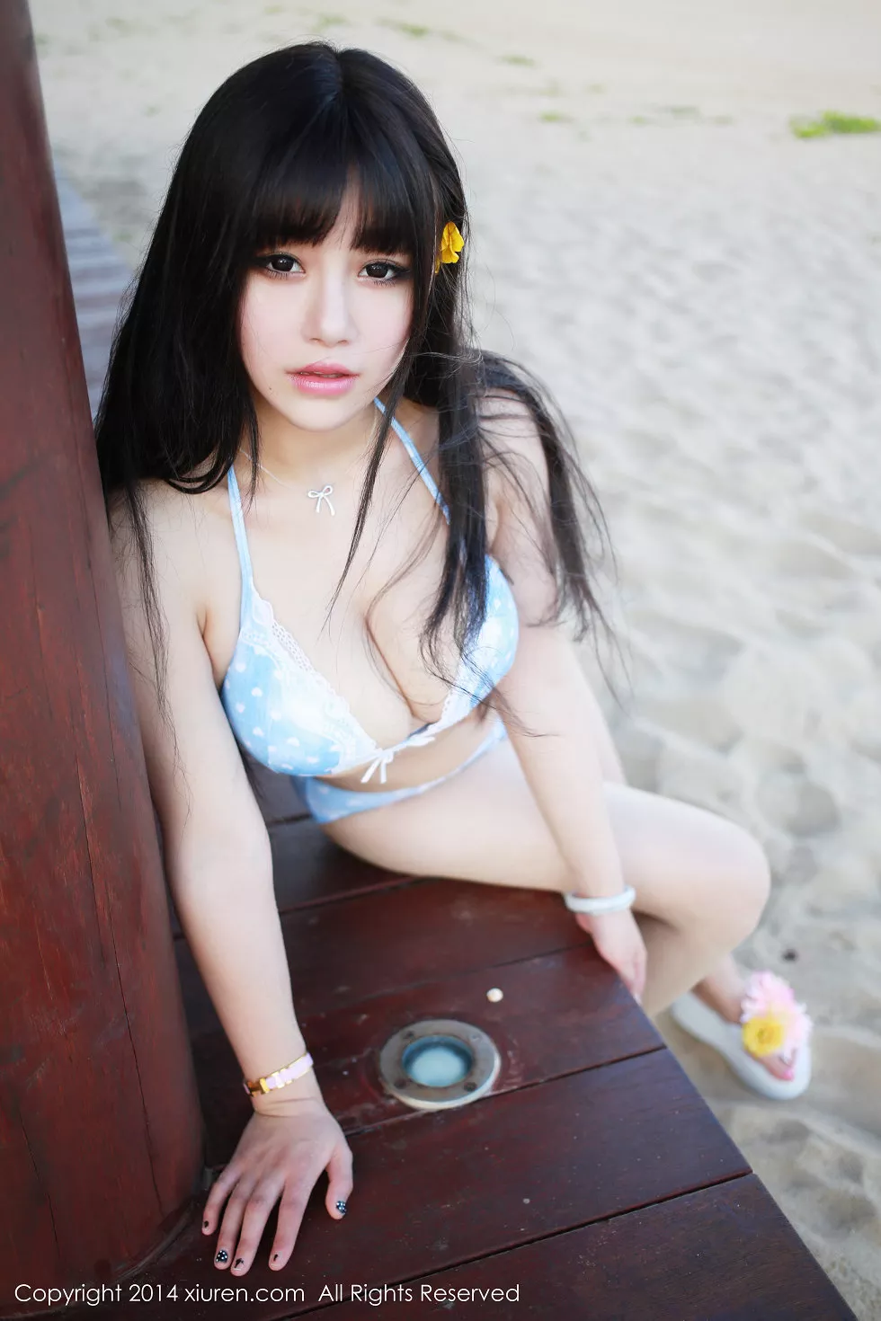 Xgyw.Org_XiuRen第140期_巨乳美模barbie可儿性感内衣秀豪乳写真58P