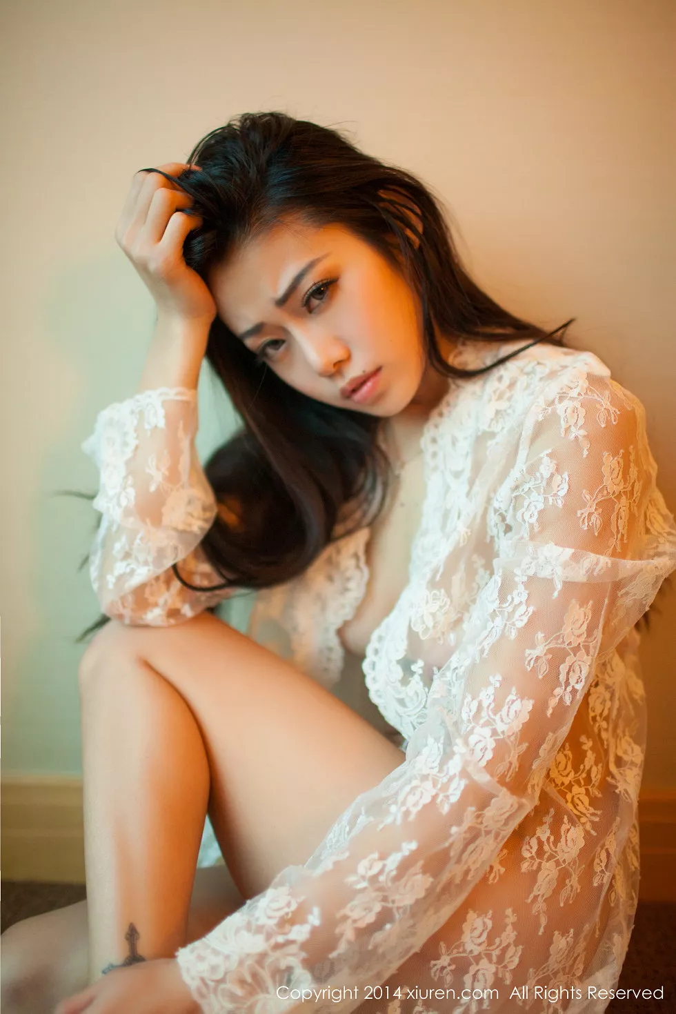 Xgyw.Org_XiuRen第161期_luvian本能秀人透明白纱诱惑写真50P