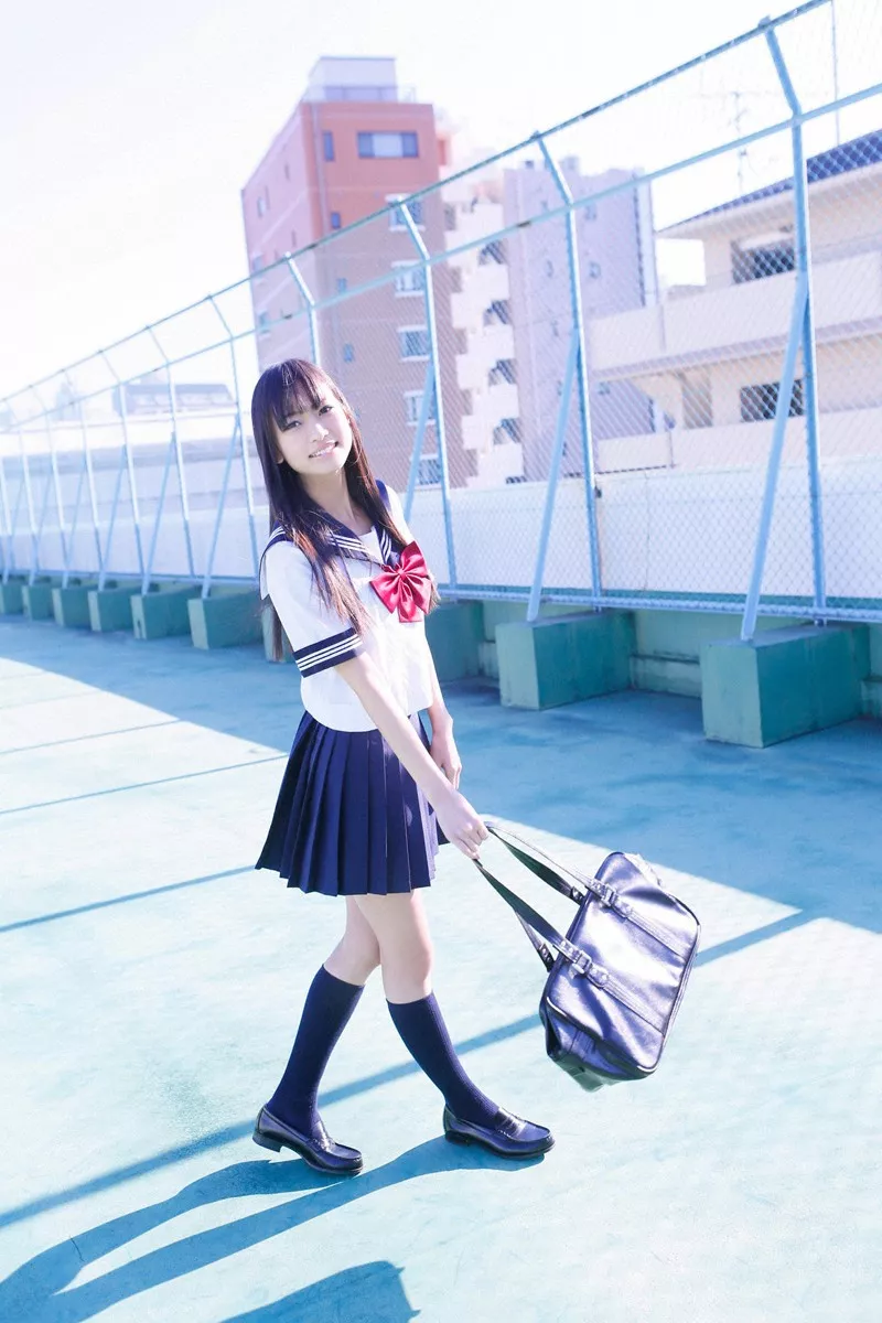 Xgyw.Org_日本模特美女なあ坊豆腐@那奈清纯学生装秀发迷人写真48P