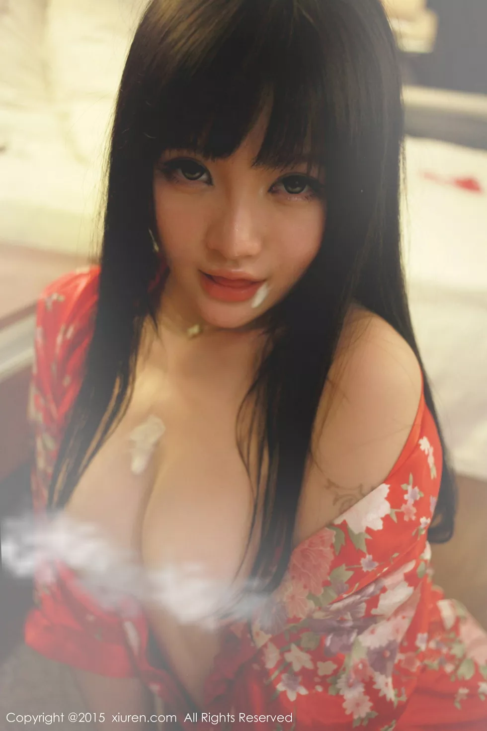 Xgyw.Org_XiuRen第285期_嫩模米妮大萌萌黑色情趣内衣撩人姿势诱惑写真30P