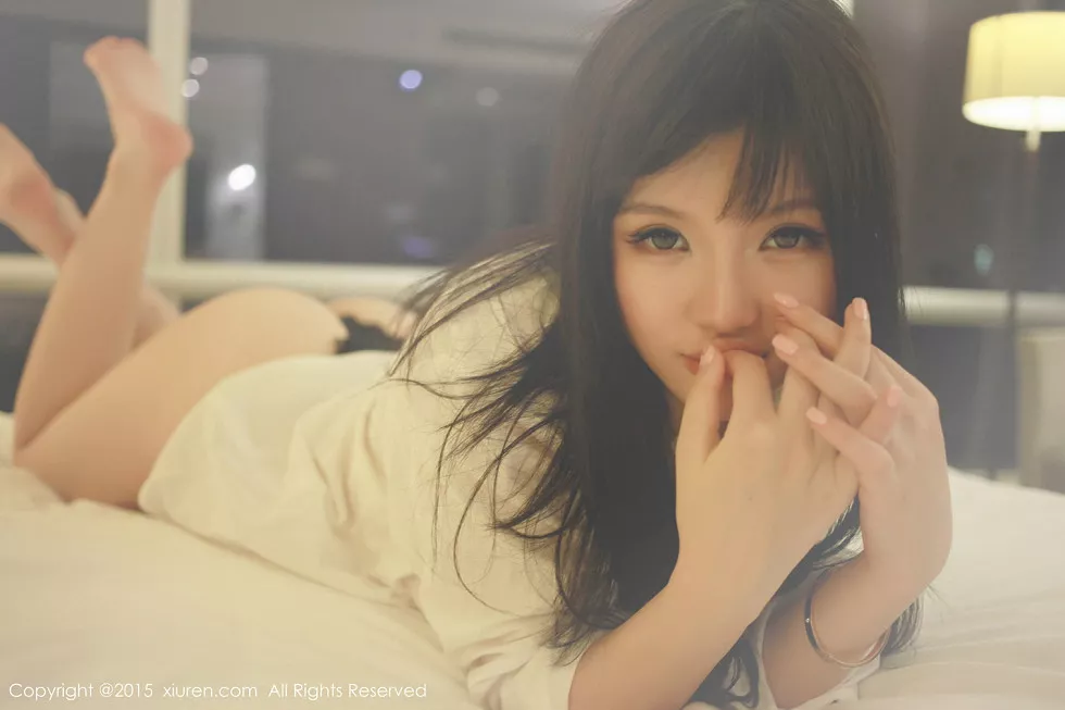 Xgyw.Org_XiuRen第285期_嫩模米妮大萌萌黑色情趣内衣撩人姿势诱惑写真30P