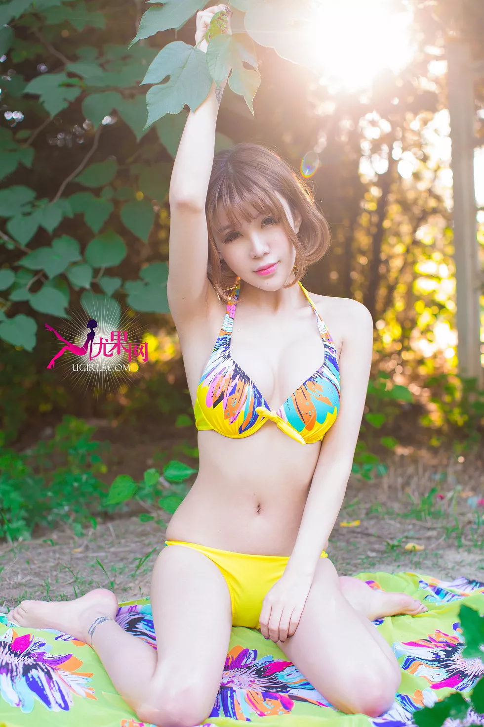 Xgyw.Org_[Ugirls尤果网]U100_嫩模令孜昕Alin黑色吊带长裙真空秀豪乳妩媚性感写真65P
