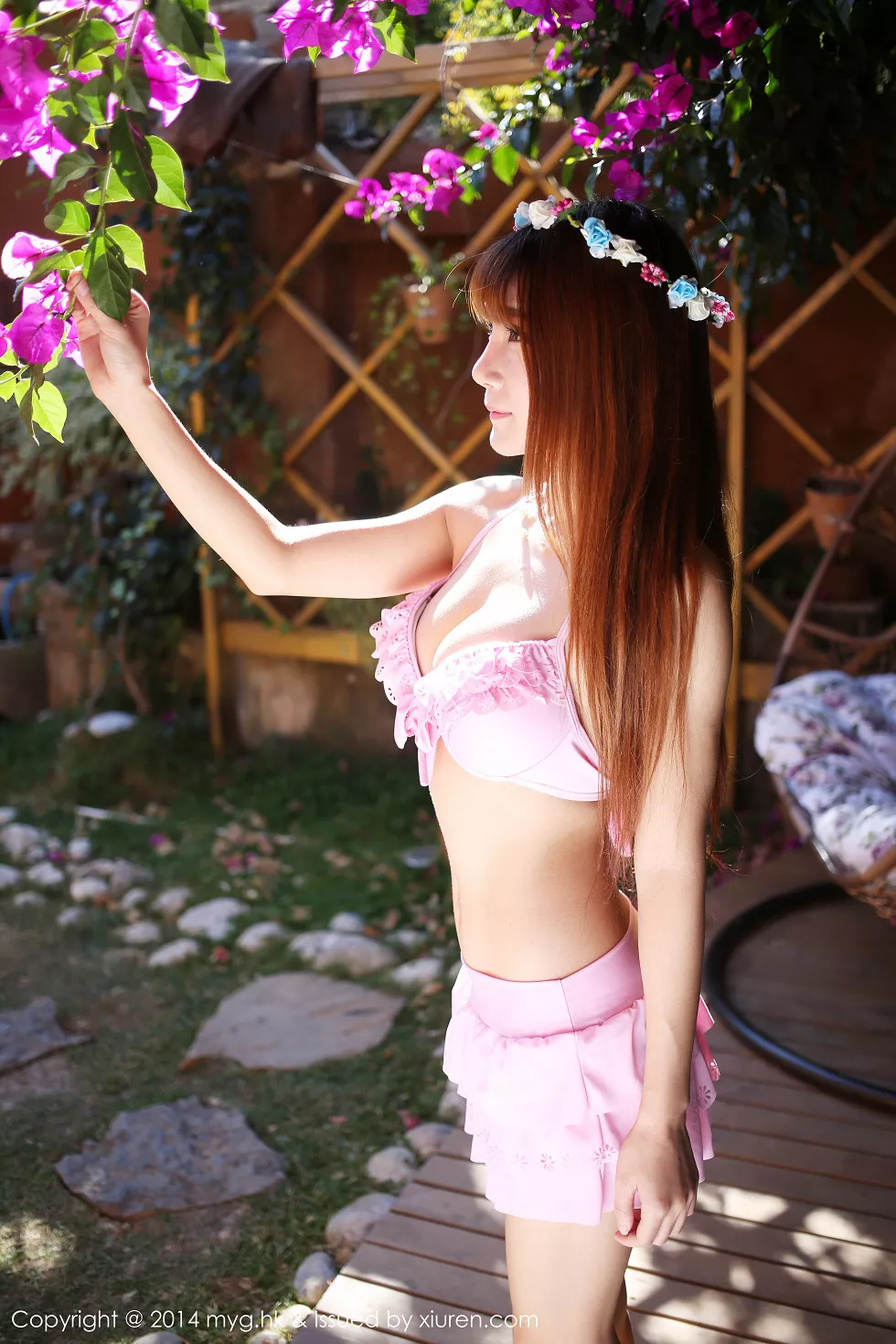 Xgyw.Org_[MyGirl美媛馆]Vol.073_嫩模子纯儿Annie丽江旅拍美丽花仙子性感内衣写真50P