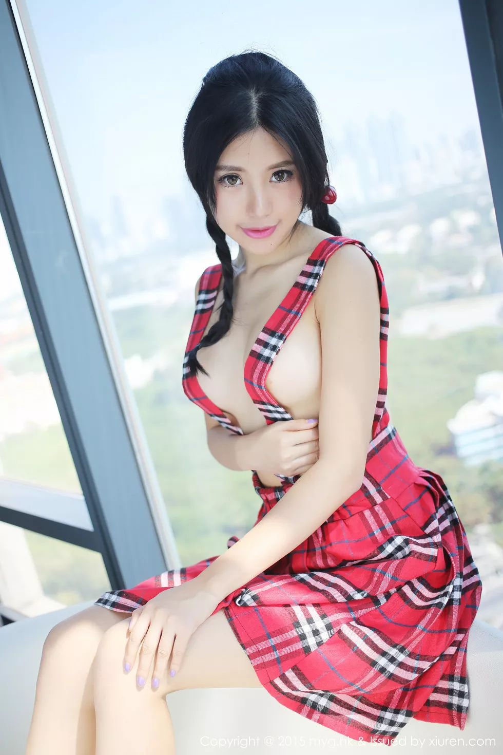 Xgyw.Org_[MyGirl美媛馆]Vol.091_嫩模绮里嘉ula泰国旅拍性感红色比基尼完美身材写真54P