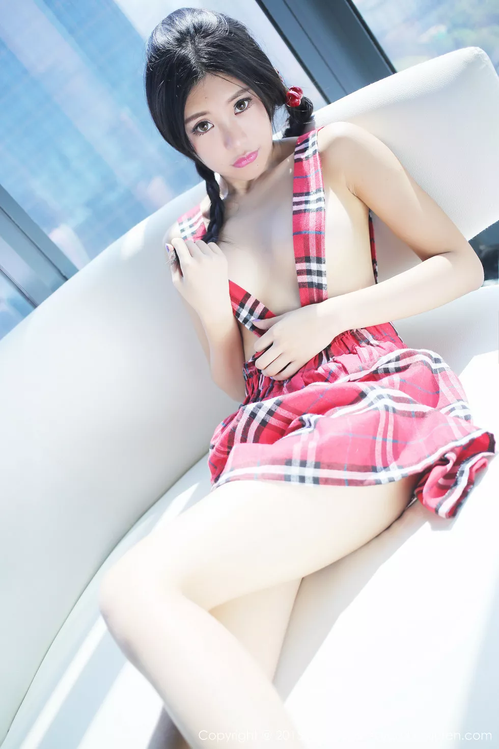 Xgyw.Org_[MyGirl美媛馆]Vol.091_嫩模绮里嘉ula泰国旅拍性感红色比基尼完美身材写真54P