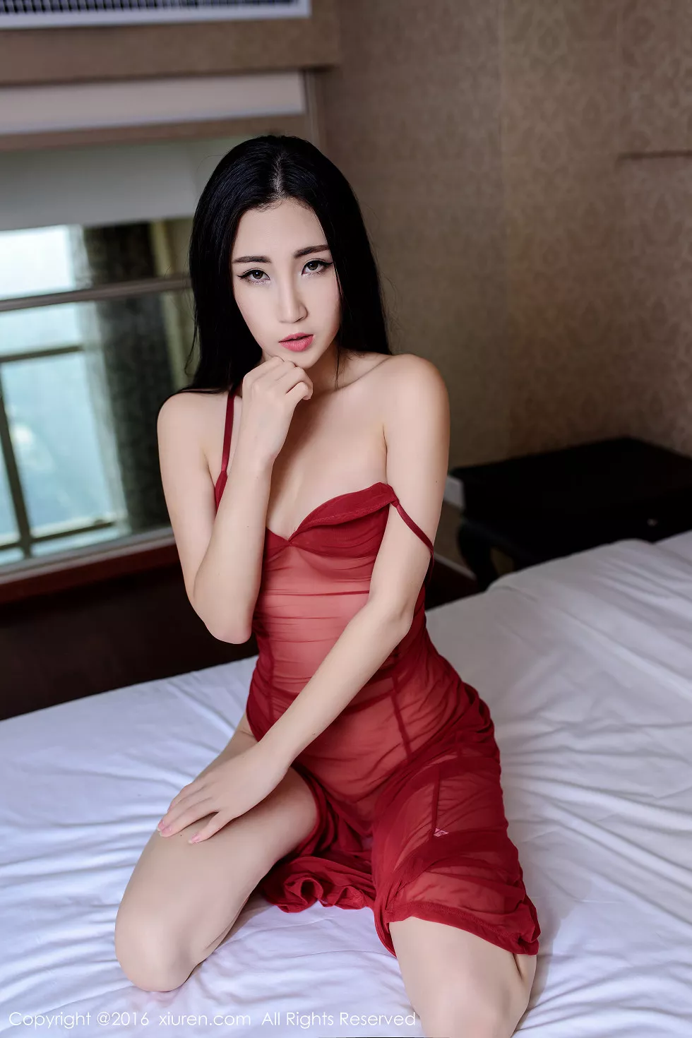 Xgyw.Org_XiuRen第602期_嫩模Wendy智秀居家私房牛仔热裤全裸上身豪乳美臀诱惑写真49P