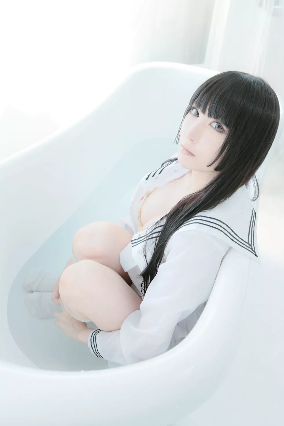 Xgyw.Org_[Cosplay精选]COS正片《泡沫的花》图集长发美少女清新写真200P