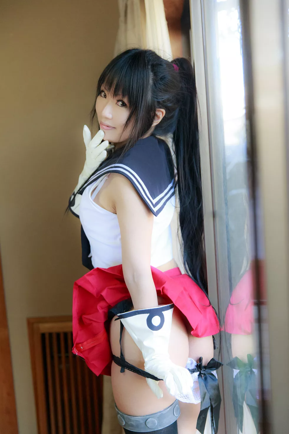 Xgyw.Org_[Cosplay精选]COS正片《Kekkon Kakko Kari》图集阳光美女蕾丝内裤诱惑写真253P