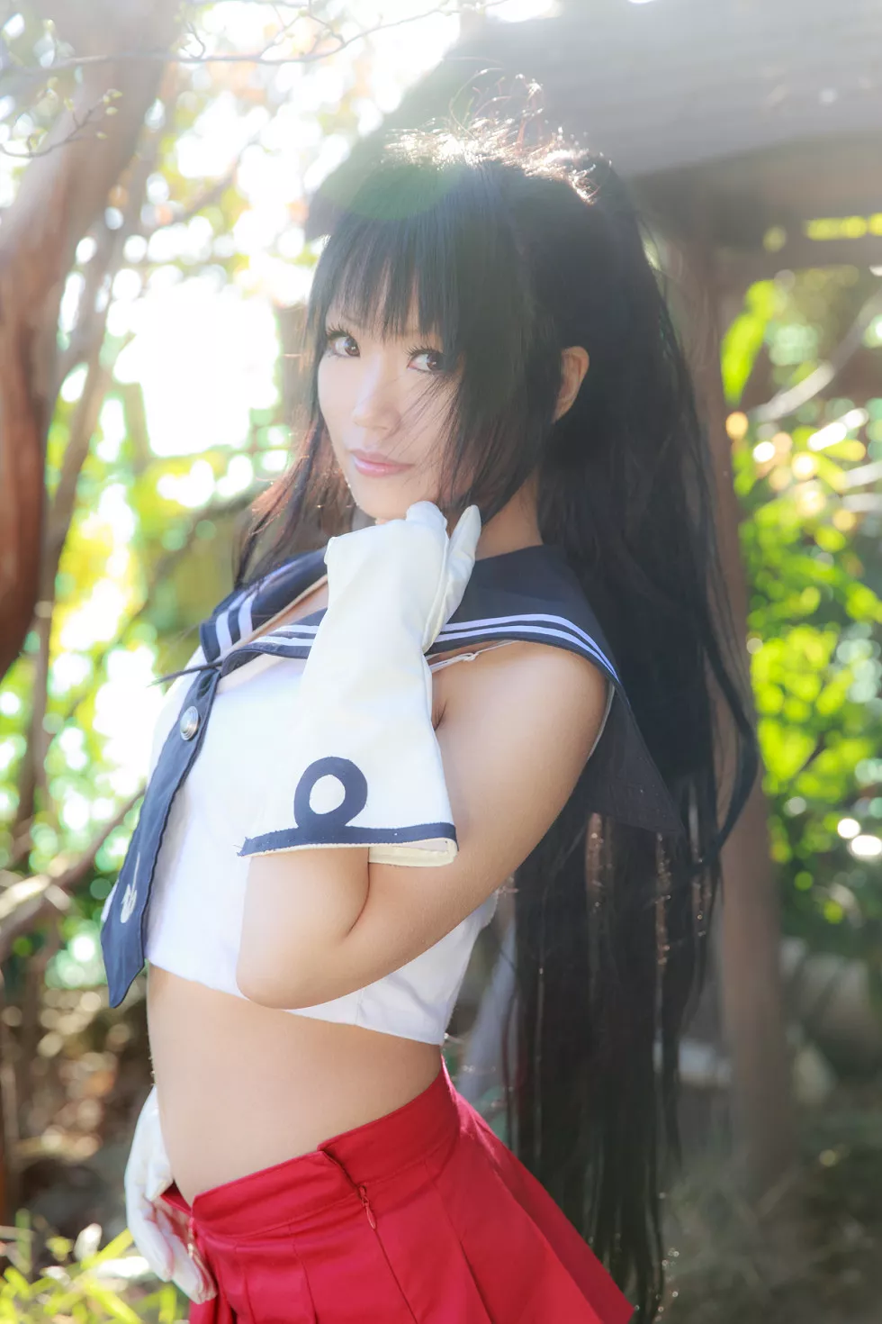 Xgyw.Org_[Cosplay精选]COS正片《Kekkon Kakko Kari》图集阳光美女蕾丝内裤诱惑写真253P