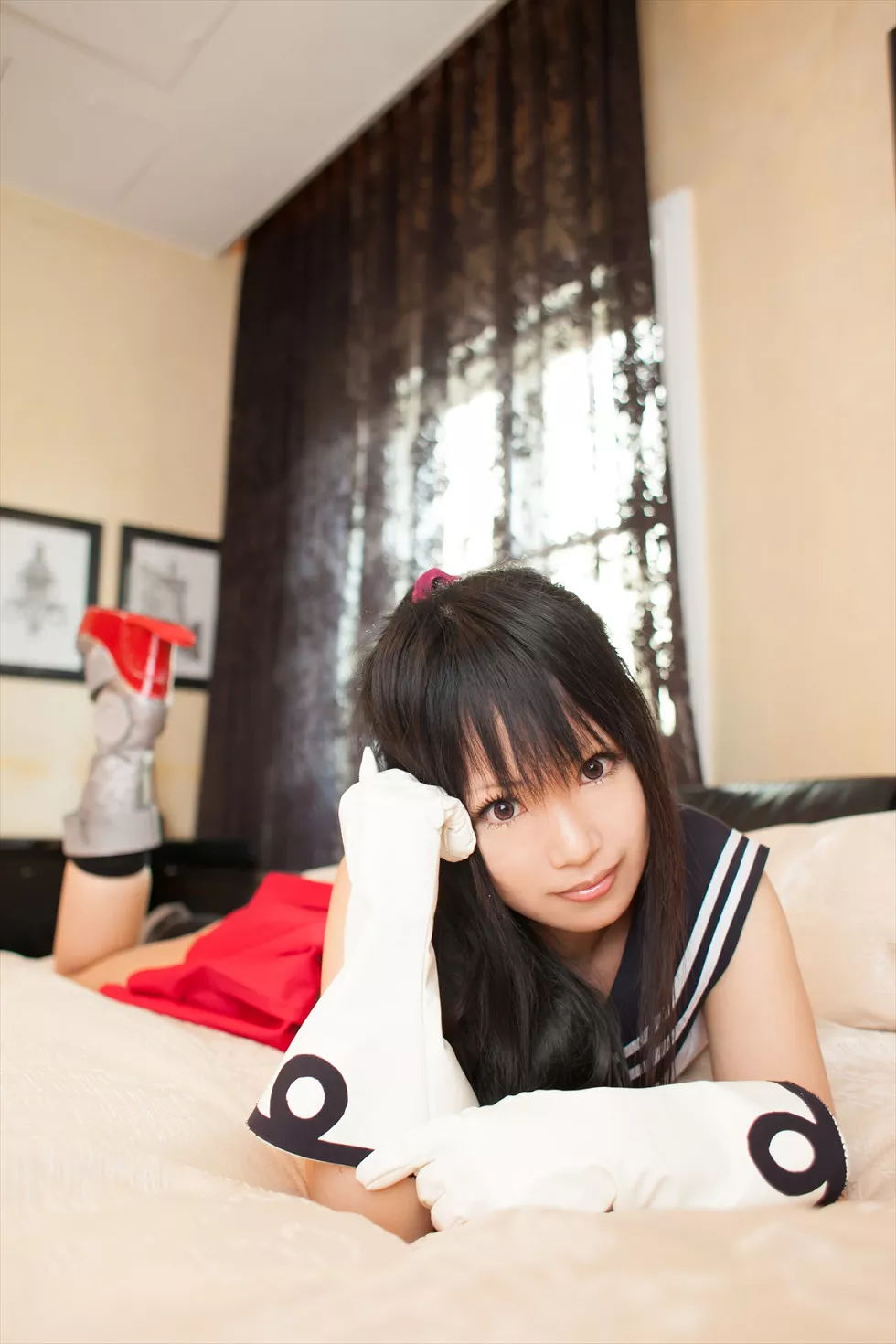Xgyw.Org_[Cosplay精选]COS正片《Kekkon Kakko Kari》图集阳光美女蕾丝内裤诱惑写真253P