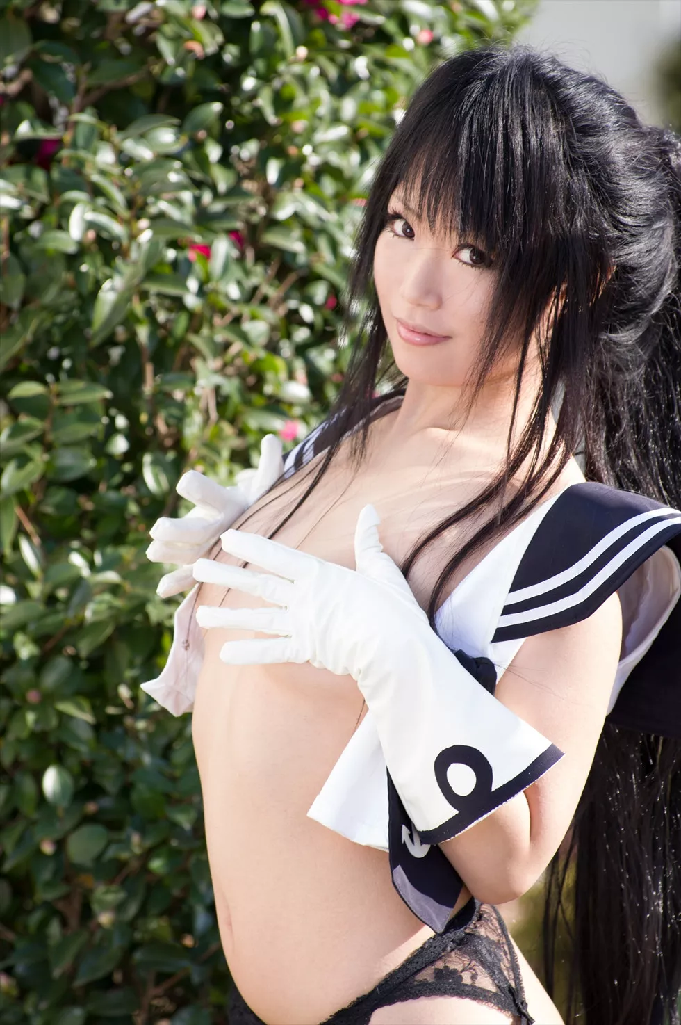 Xgyw.Org_[Cosplay精选]COS正片《Kekkon Kakko Kari》图集阳光美女蕾丝内裤诱惑写真253P