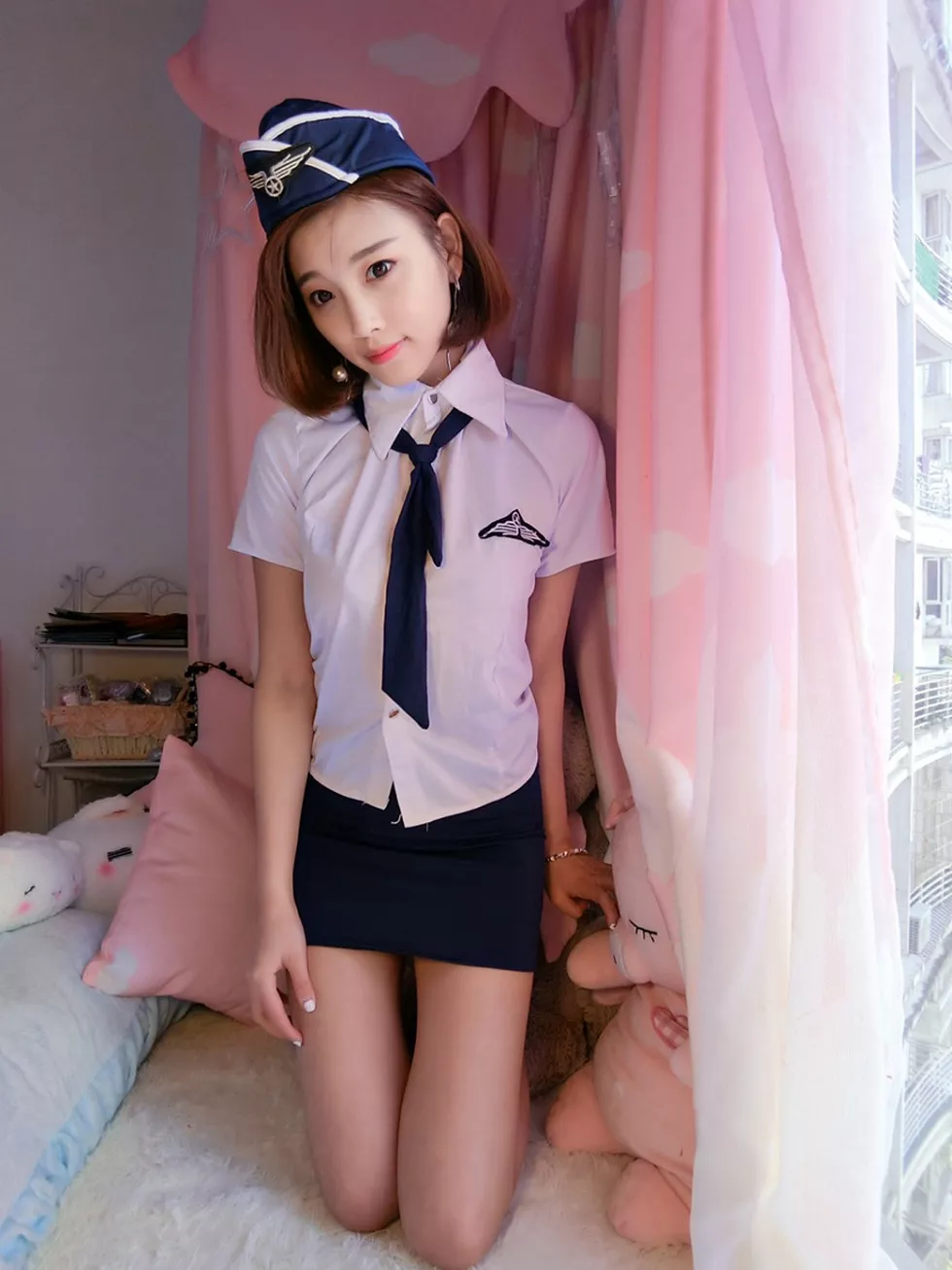 Xgyw.Org_嫩模杨晨晨Sugar居家空姐制服2套爆乳诱惑写真134P