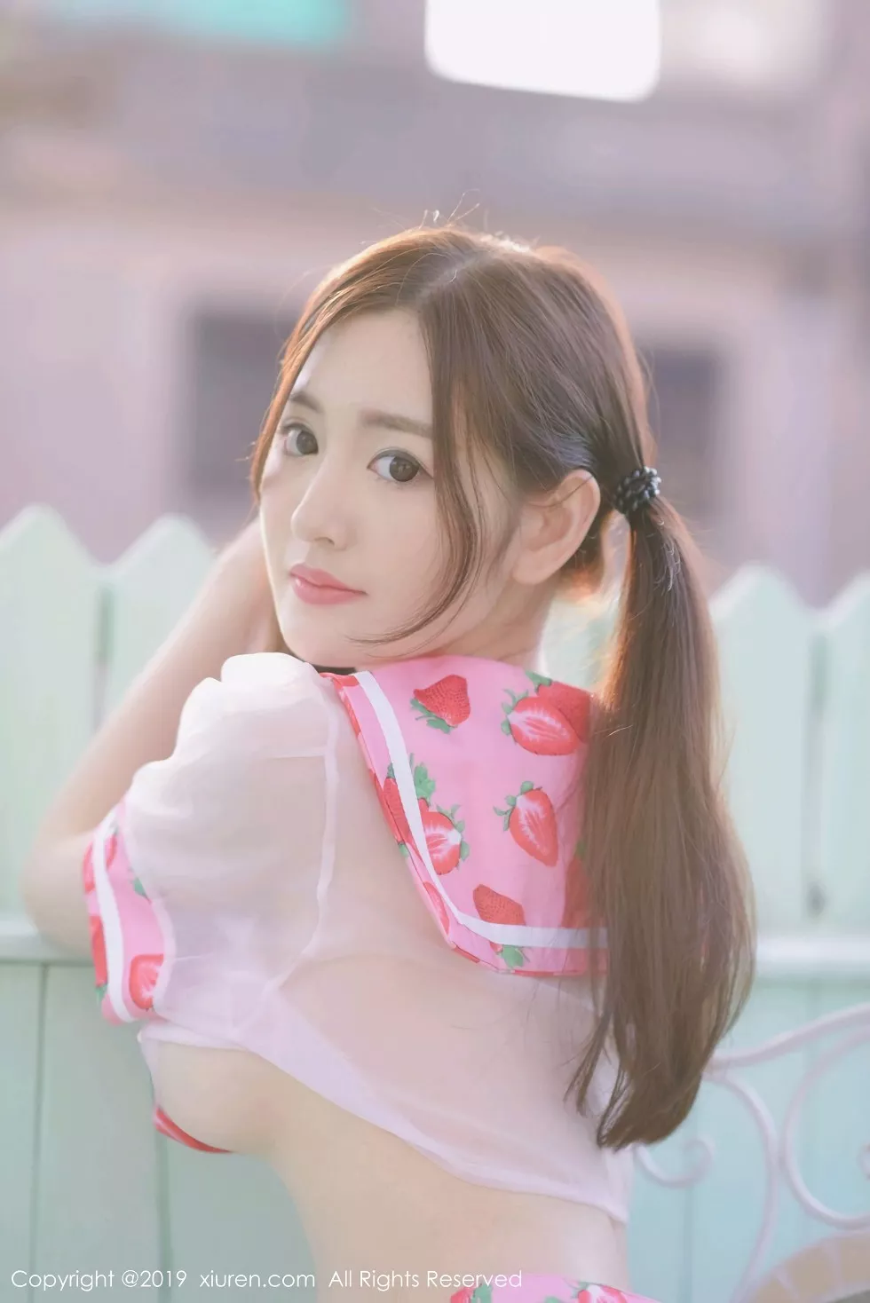 Xgyw.Org_XiuRen第1419期_嫩模沈梦瑶私房空乘制服+性感草莓内衣秀完美身材诱惑写真62P
