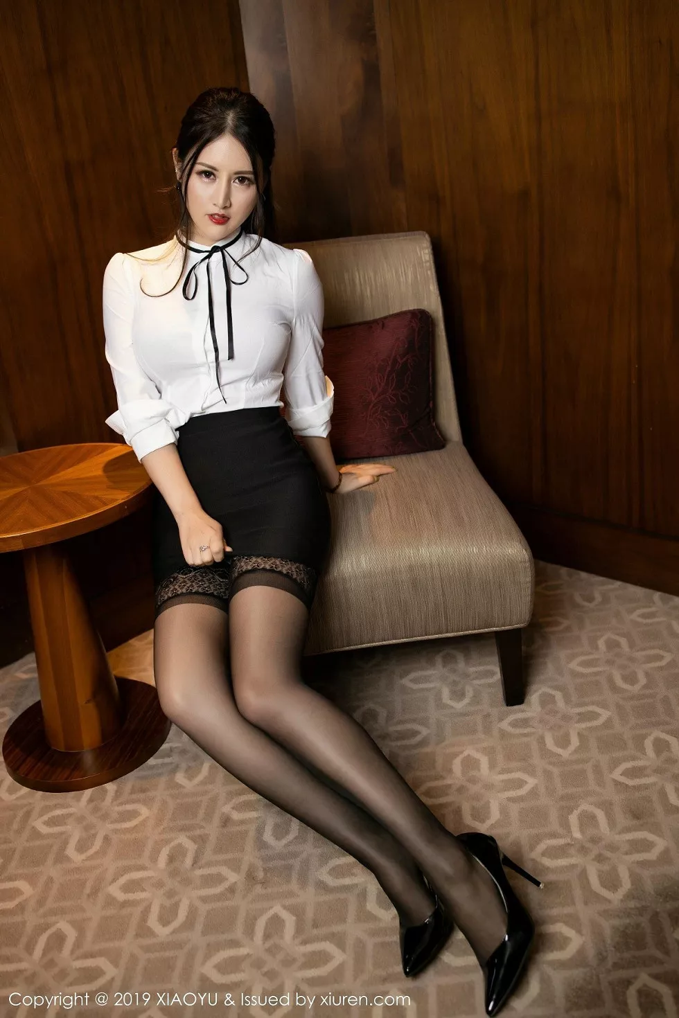 Xgyw.Org_[XiaoYu画语界]Vol.173_嫩模诗诗kiki私房白衬衣配黑丝袜秀完美身段豪乳诱惑写真75P