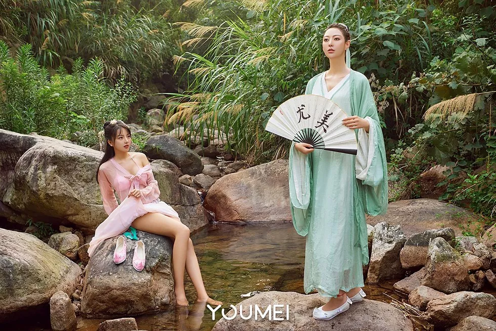 Xgyw.Org_[YouMei尤美]Vol.048_尤美合辑牛郎织女山中奇遇主题古典装秀美腿诱惑写真19P
