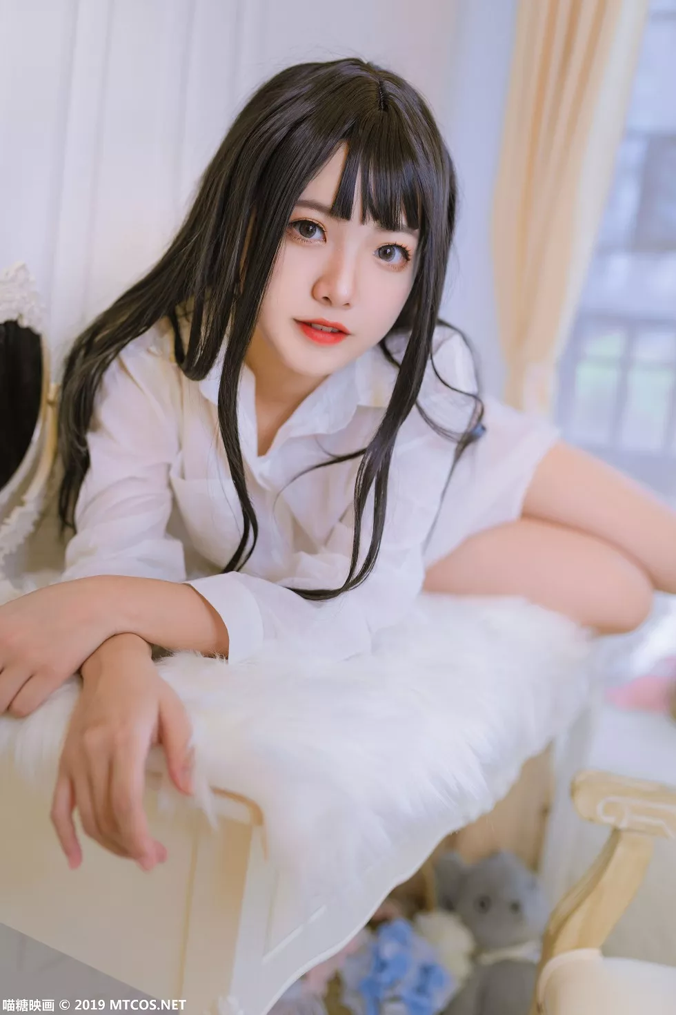 Xgyw.Org_[喵糖映画]Vol.061_嫩模lovely呆玄私房性感男友白衬衣秀白嫩美腿迷人写真40P