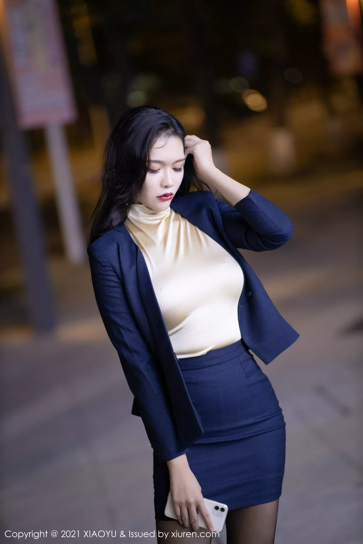 Xgyw.Org_[XiaoYu画语界]Vol.481_嫩模娜比时尚外景车拍主题半脱露黑丝裤袜秀翘臀诱惑写真73P