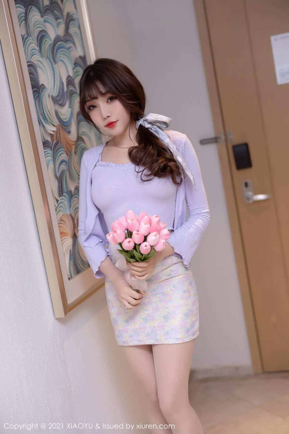 Xgyw.Org_[XiaoYu画语界]Vol.526_女神芝芝Booty青岛旅拍性感内衣配开档肉丝裤袜撩人诱惑写真67P