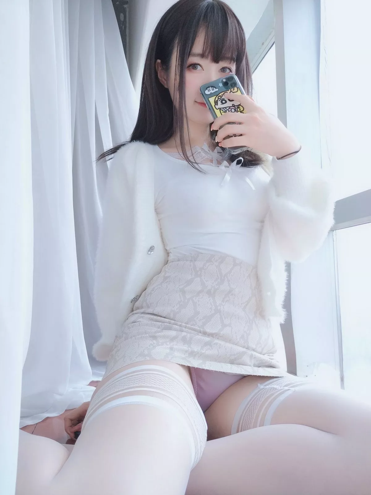 Xgyw.Org_Coser小姐姐白银81白蕾丝主题私房性感内衣配白丝袜秀完美身材诱惑写真106P