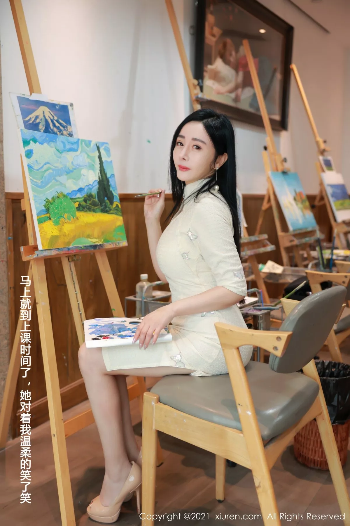 Xgyw.Org_XiuRen第3481期_女神允爾画室剧情主题私房半脱露火辣身材豪乳翘臀诱惑写真52P