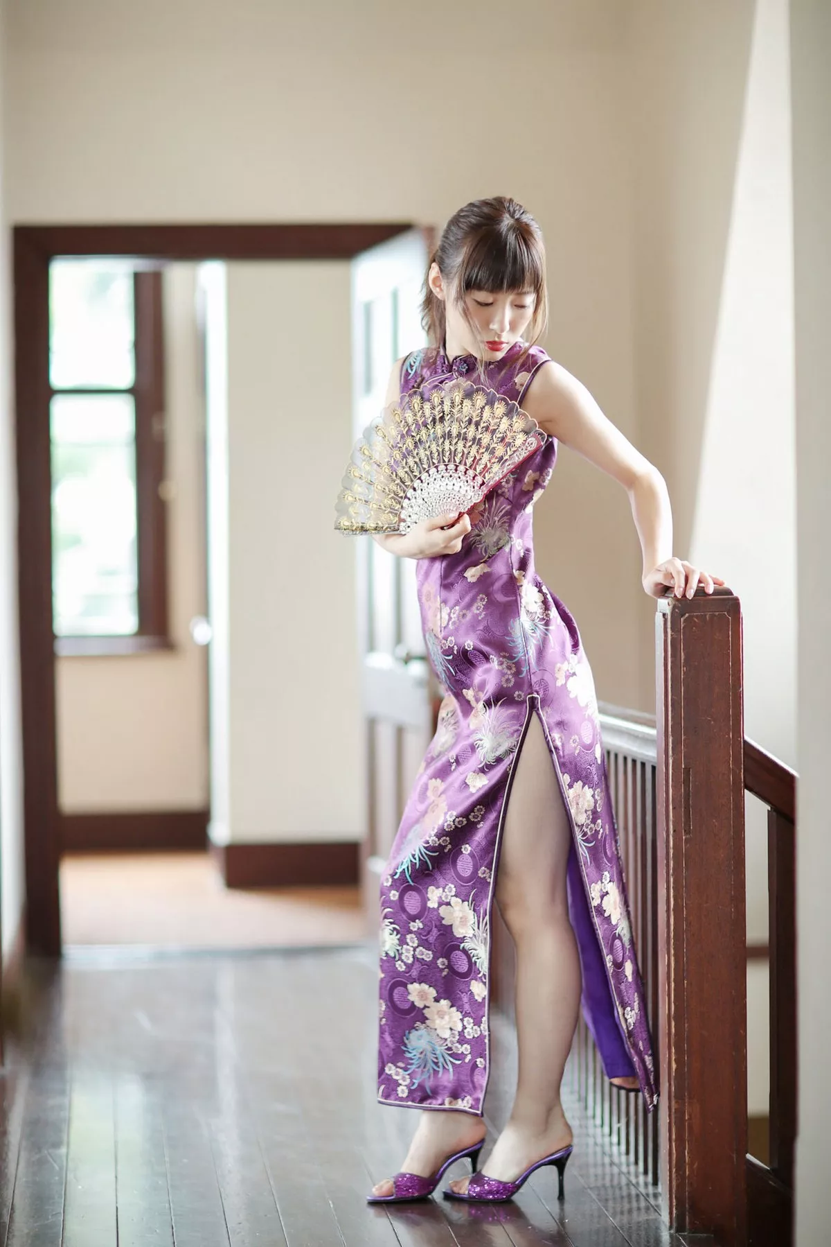 Xgyw.Org_日本美女生田衣梨奈性感旗袍主题私房性感旗袍+海边比基尼秀完美身材诱惑写真99P