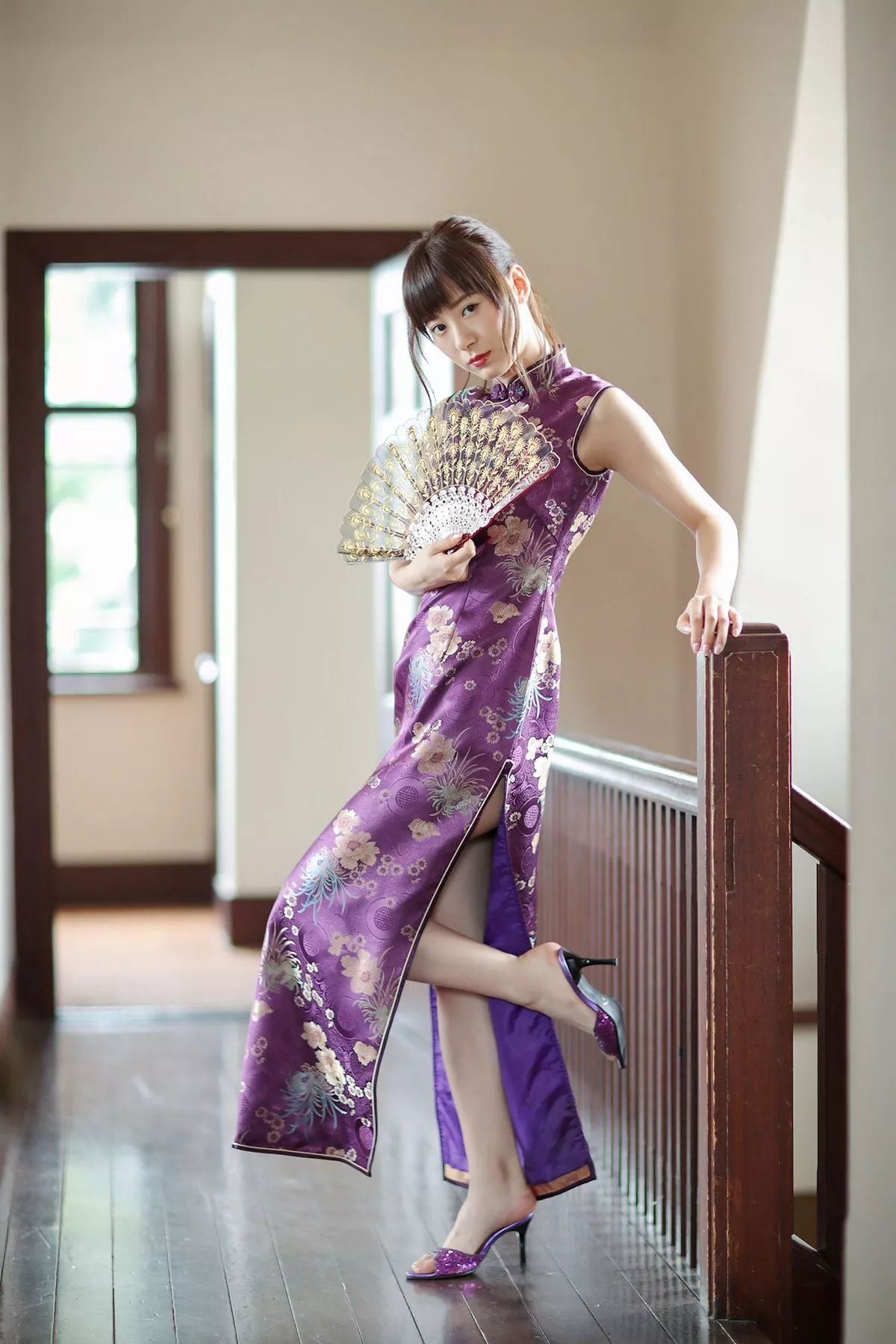 Xgyw.Org_日本美女生田衣梨奈性感旗袍主题私房性感旗袍+海边比基尼秀完美身材诱惑写真99P