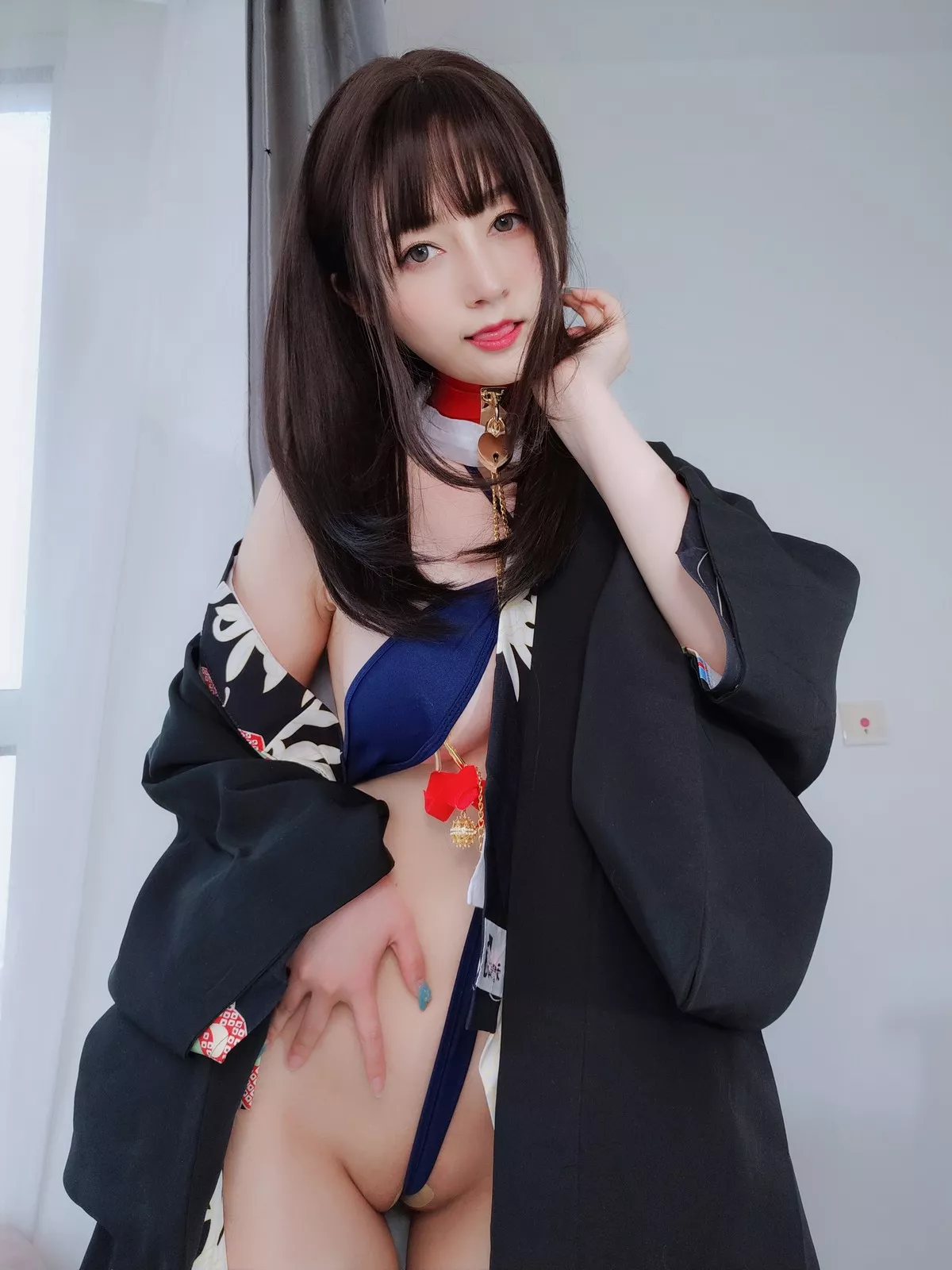 Xgyw.Org_Coser小姐姐白银81和服下的秘密主题私房半脱露情趣内衣秀傲人豪乳诱惑写真64P
