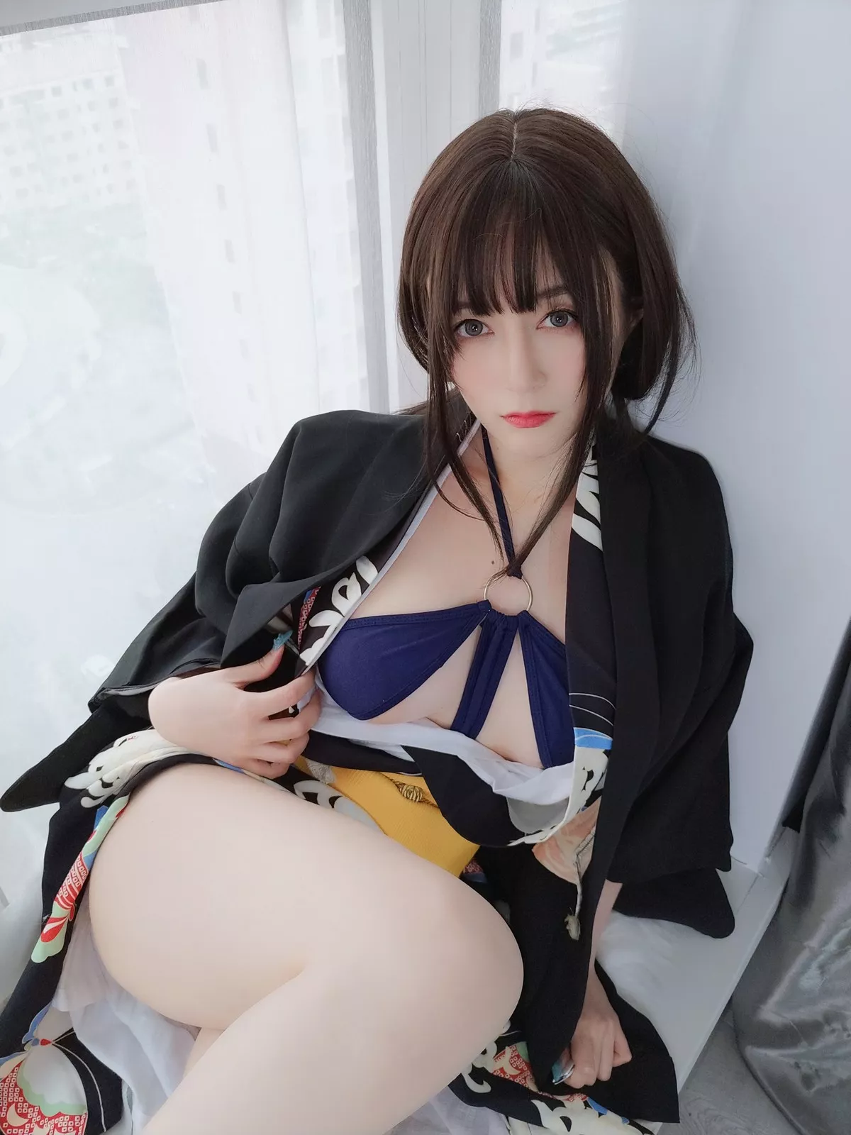 Xgyw.Org_Coser小姐姐白银81和服下的秘密主题私房半脱露情趣内衣秀傲人豪乳诱惑写真64P