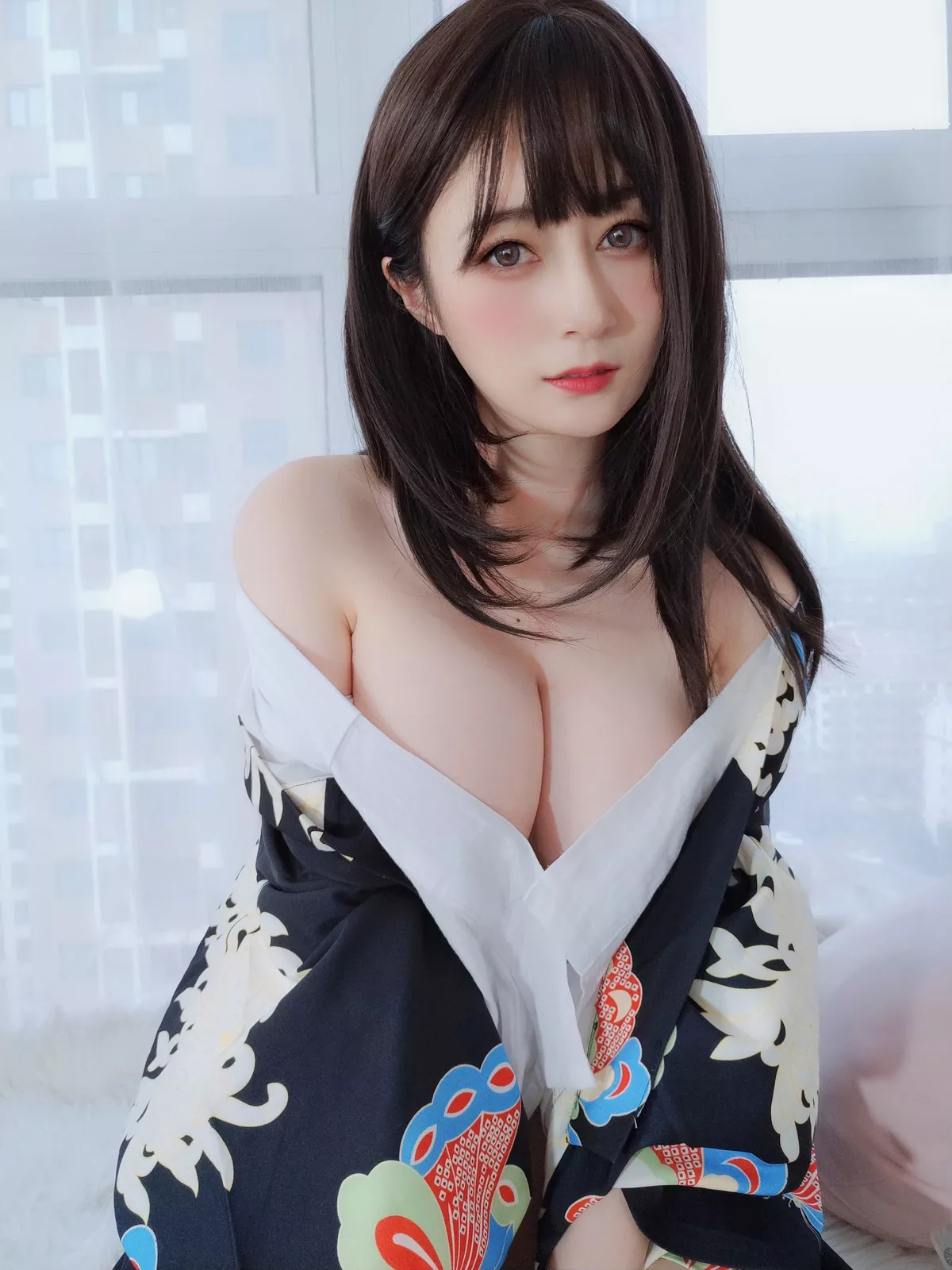 Xgyw.Org_Coser小姐姐白银81和服下的秘密主题私房半脱露情趣内衣秀傲人豪乳诱惑写真64P