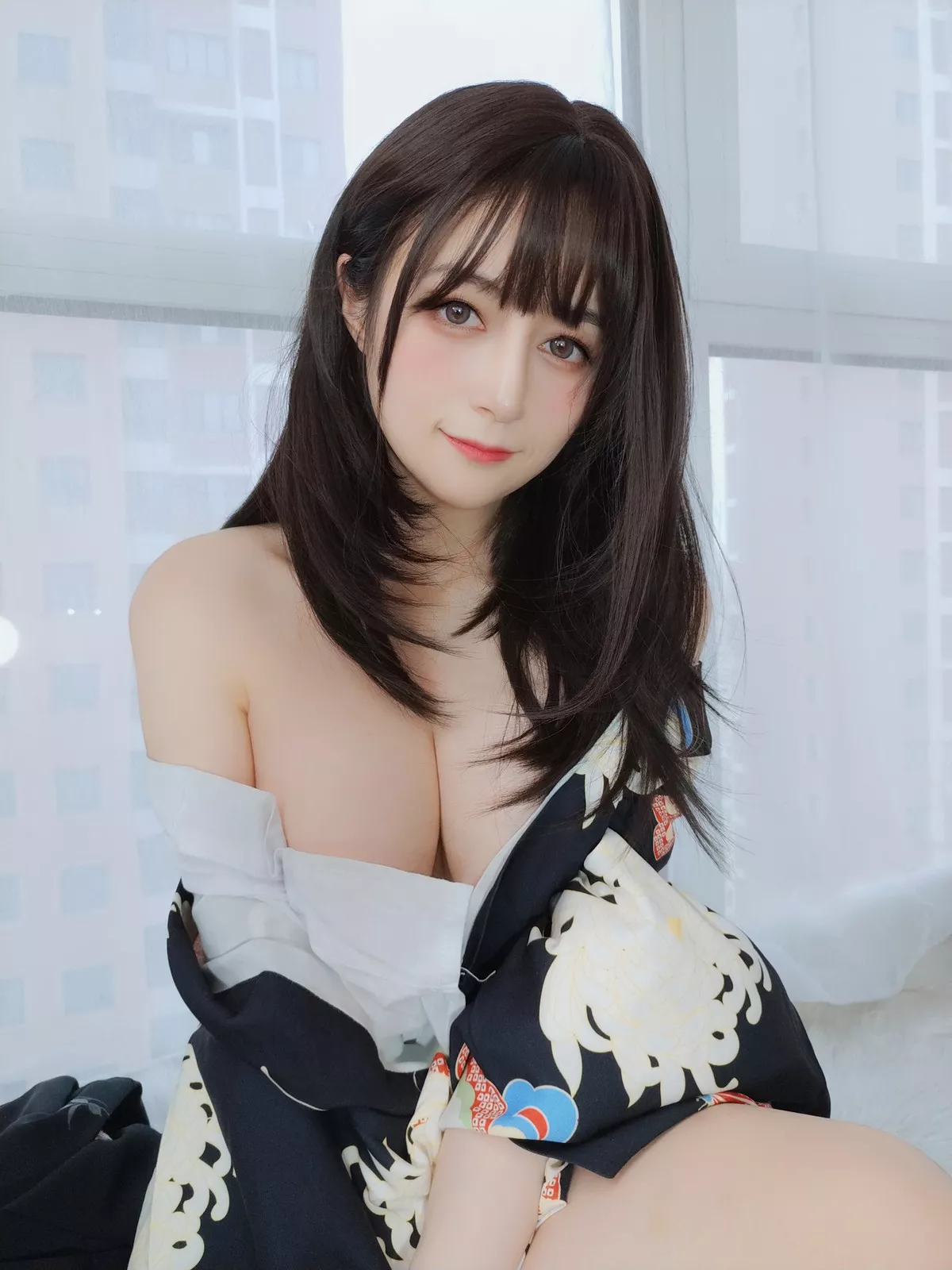 Xgyw.Org_Coser小姐姐白银81和服下的秘密主题私房半脱露情趣内衣秀傲人豪乳诱惑写真64P