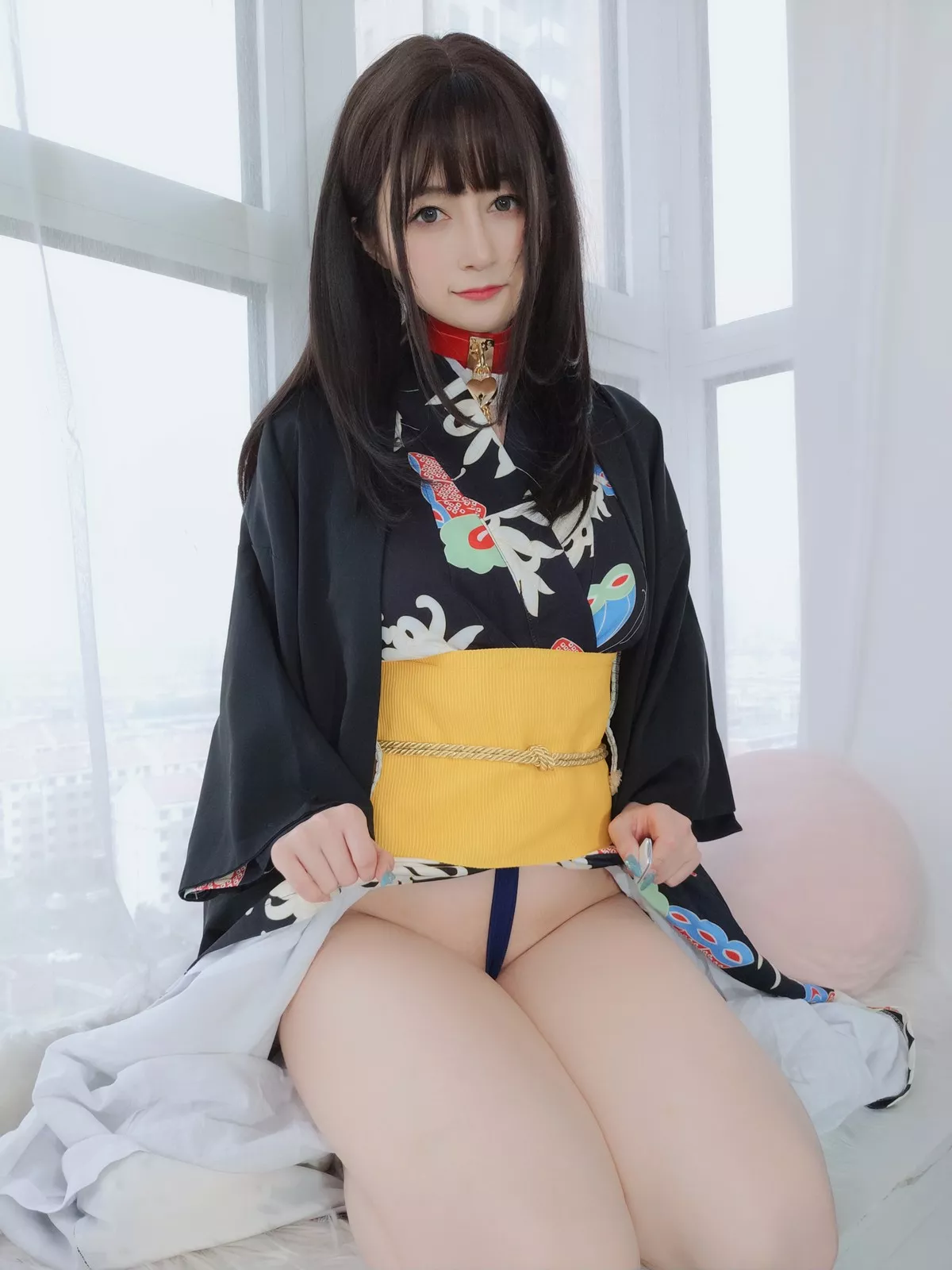 Xgyw.Org_Coser小姐姐白银81和服下的秘密主题私房半脱露情趣内衣秀傲人豪乳诱惑写真64P