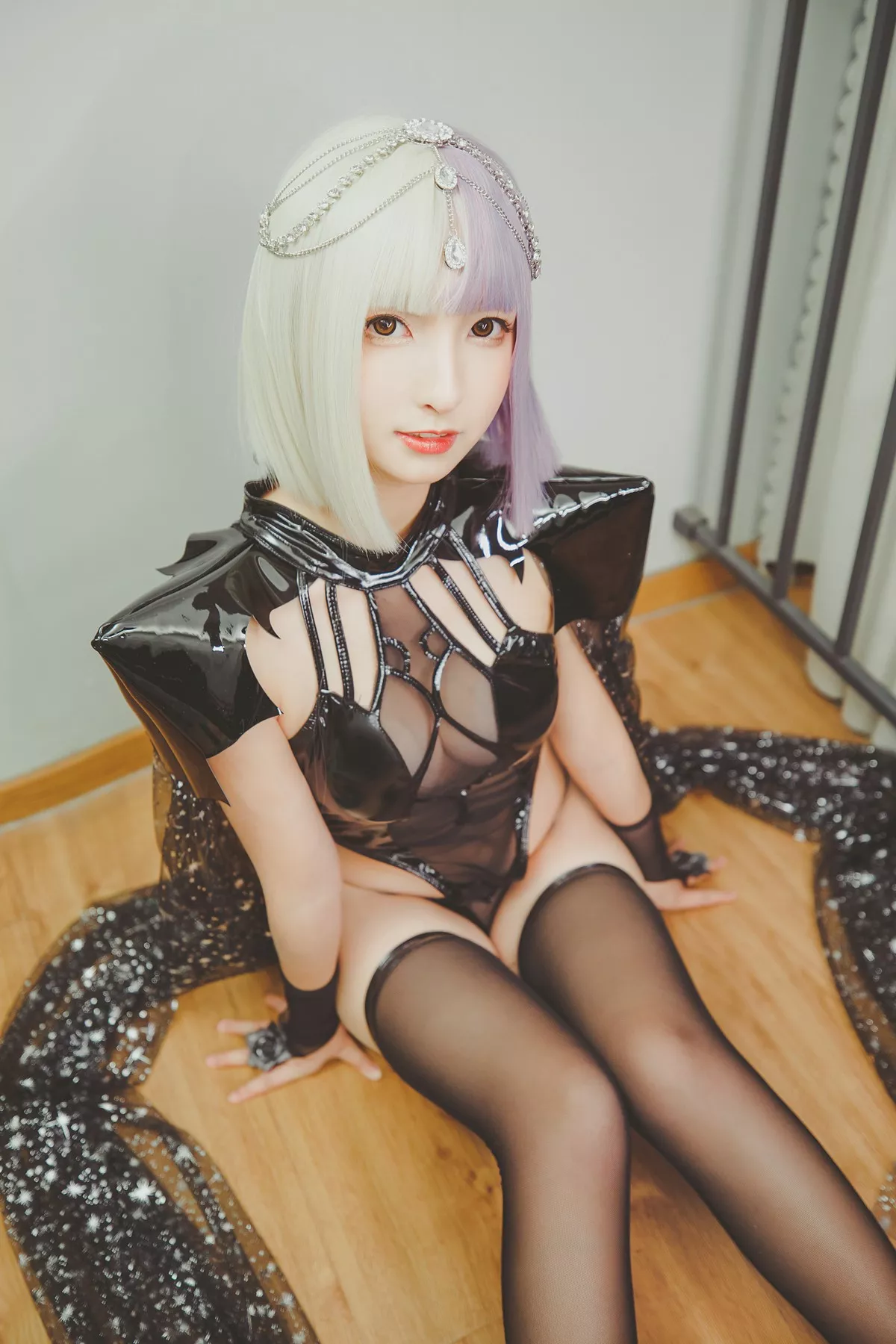 Xgyw.Org_萝莉美女神楽坂真冬温柔的永远主题私房性感白色缕空内裤配白色蕾丝袜诱惑写真150P