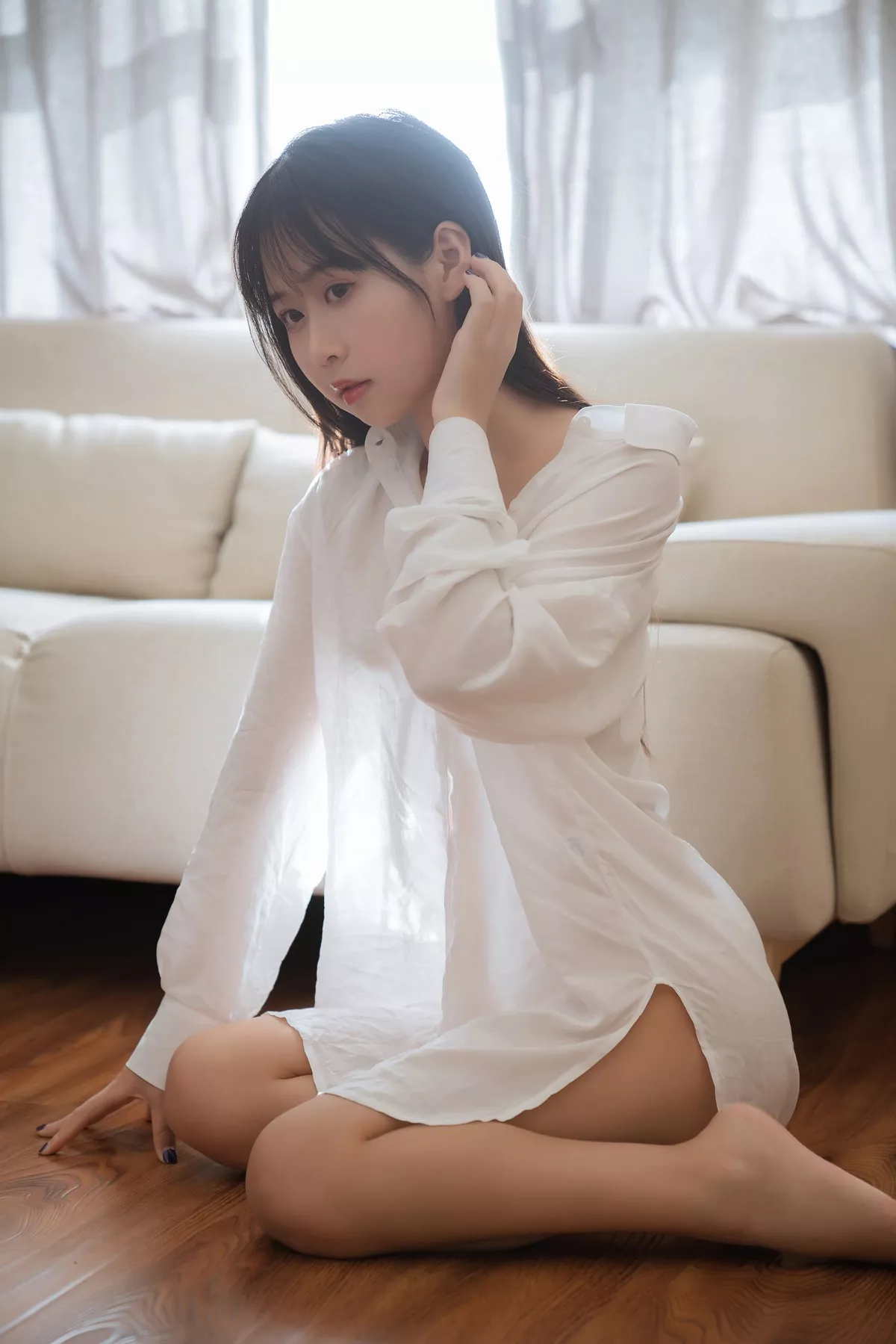 Xgyw.Org_阳光美少女萌芽儿o0浴缸主题私房浴室性感白色薄透服饰配蕾丝内衣湿身诱惑写真72P
