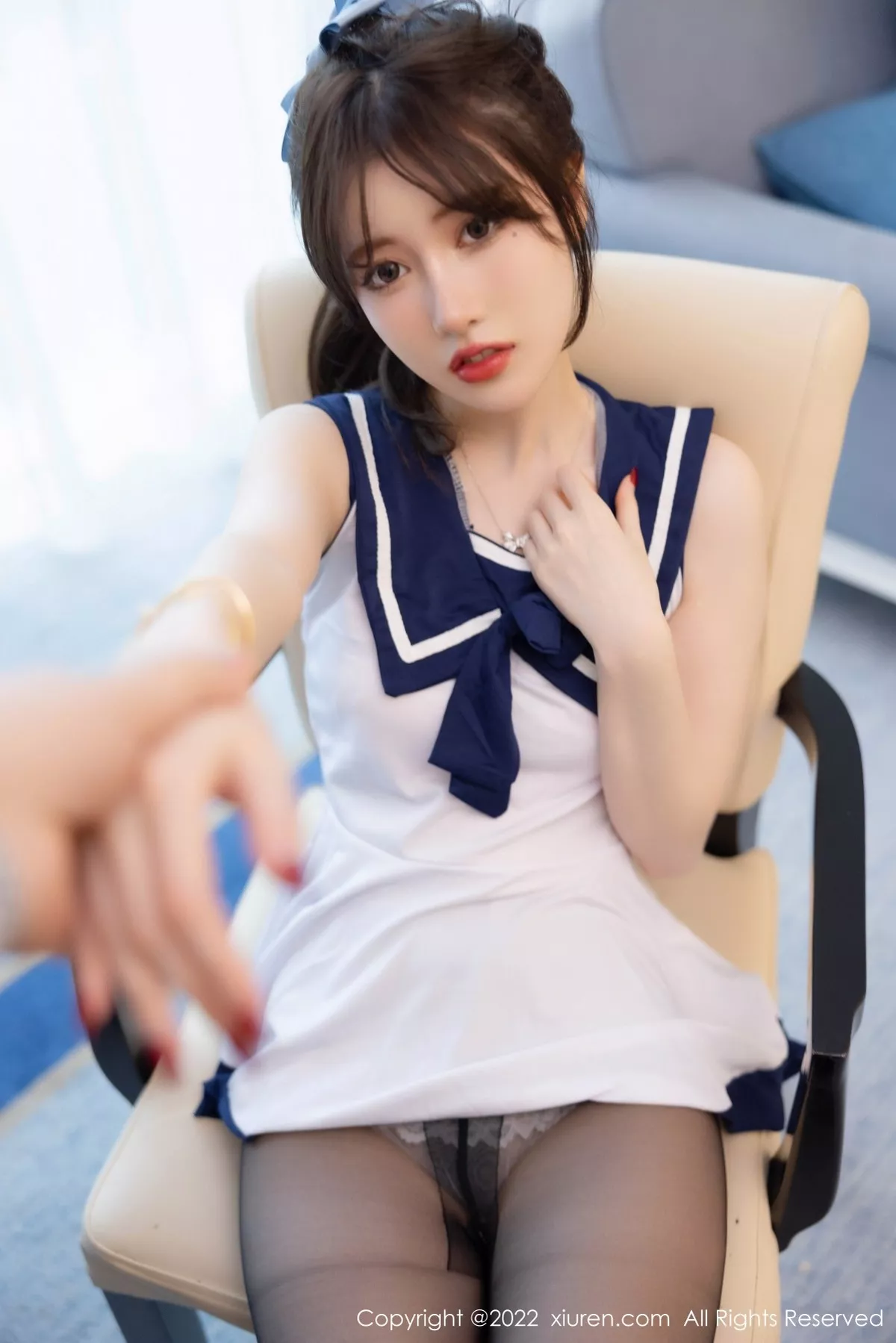 Xgyw.Org_XiuRen第5032期_模特美桃酱海南心愿旅拍性感粉色内衣配魅惑黑丝撩人诱惑写真91P