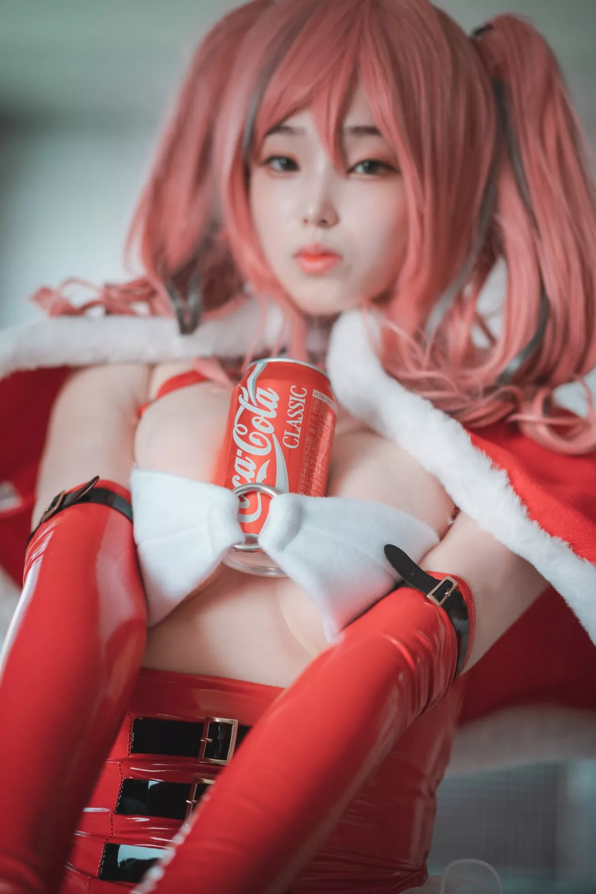 Xgyw.Org_[DJAWA]No.004_韩国美女Bambi_Santa Girl in the Summer主题皮质服饰完美诱惑写真68P