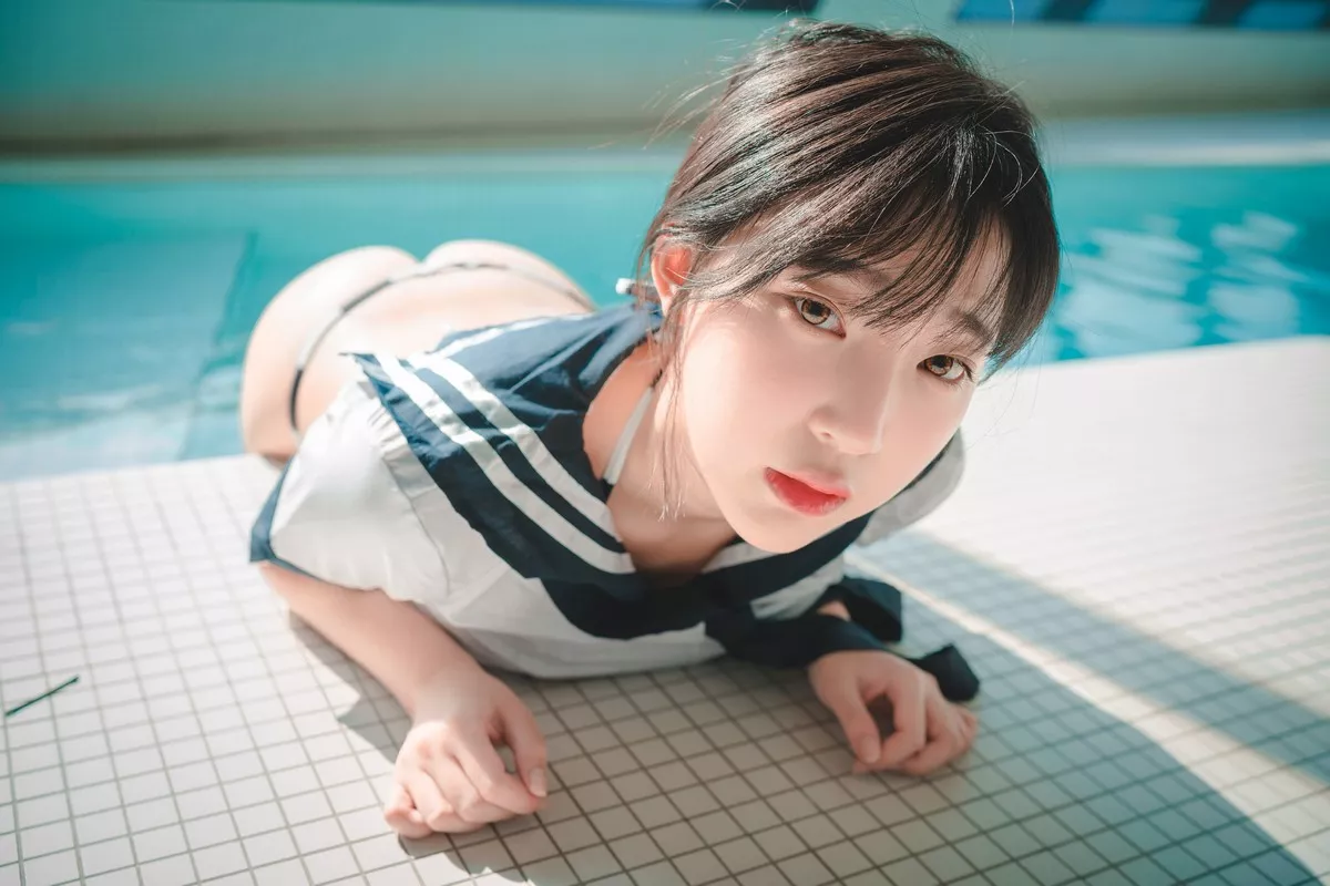 Xgyw.Org_[DJAWA]No.081_模特Kang_Inkyung - Poolsid主题泳池性感比基尼系列完美诱惑写真62P