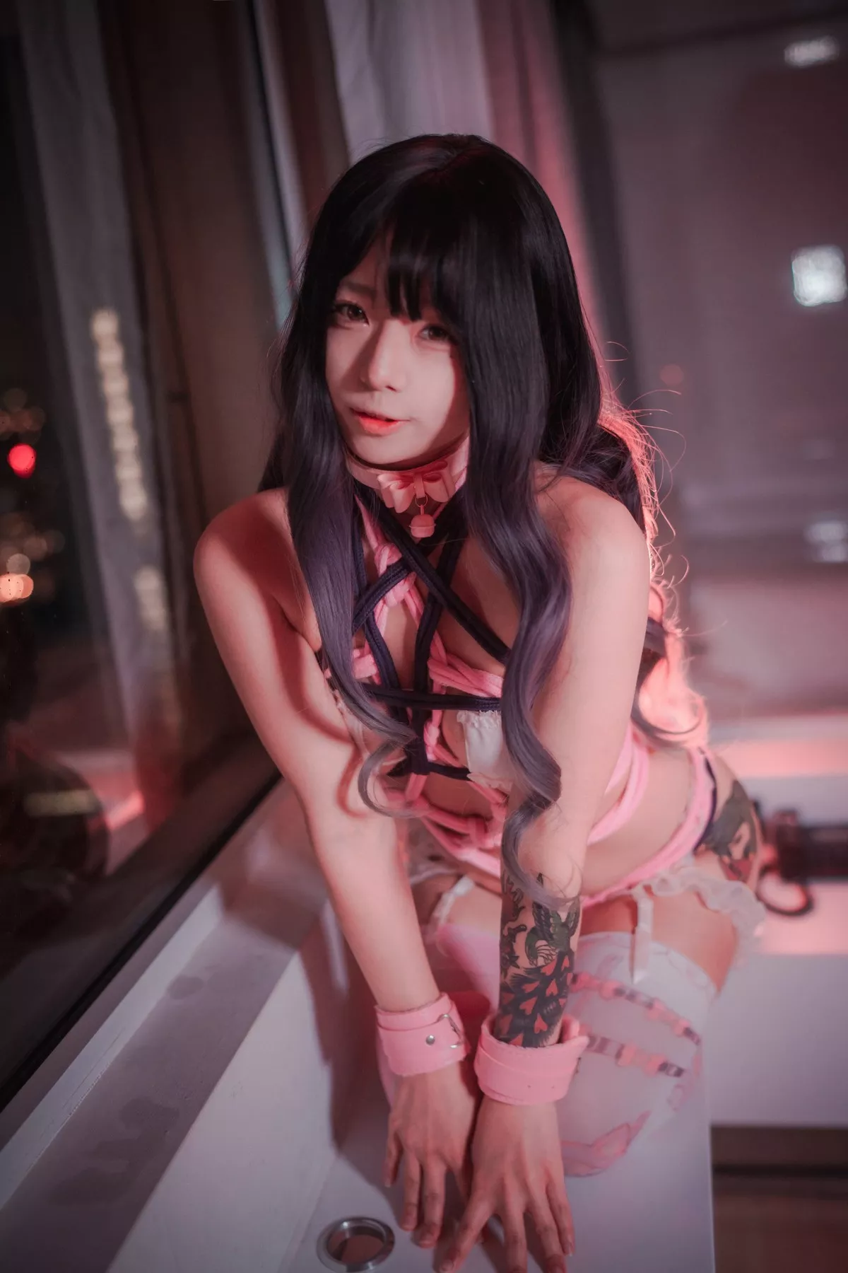 Xgyw.Org_[DJAWA]No.082_模特Maruemon_Knotting Class主题私房性感粉色情趣捆绑诱惑写真74P