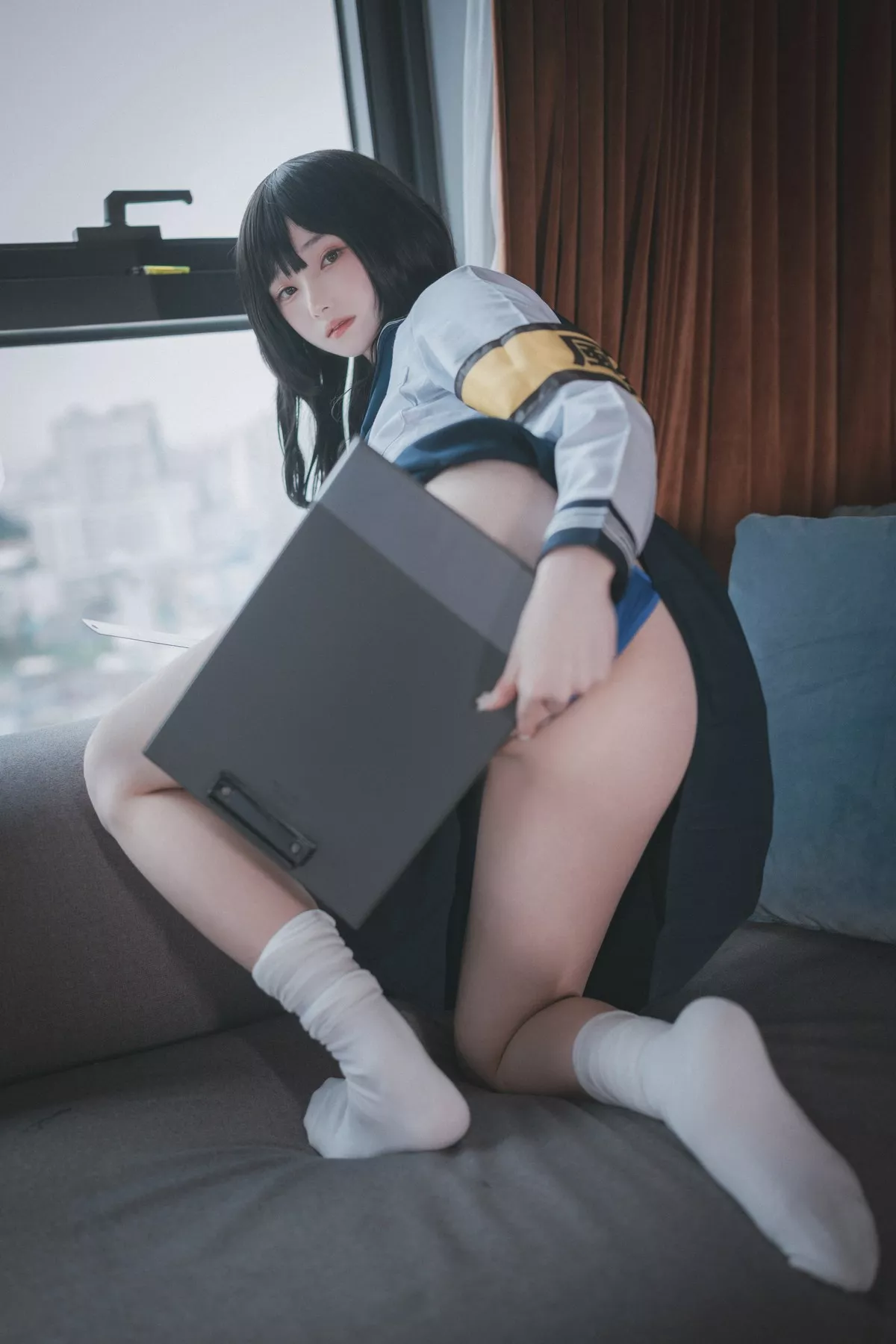 Xgyw.Org_[DJAWA]No.132_模特BamBi_Moral Guardian of School主题半脱露情趣内衣惹火诱惑写真120P