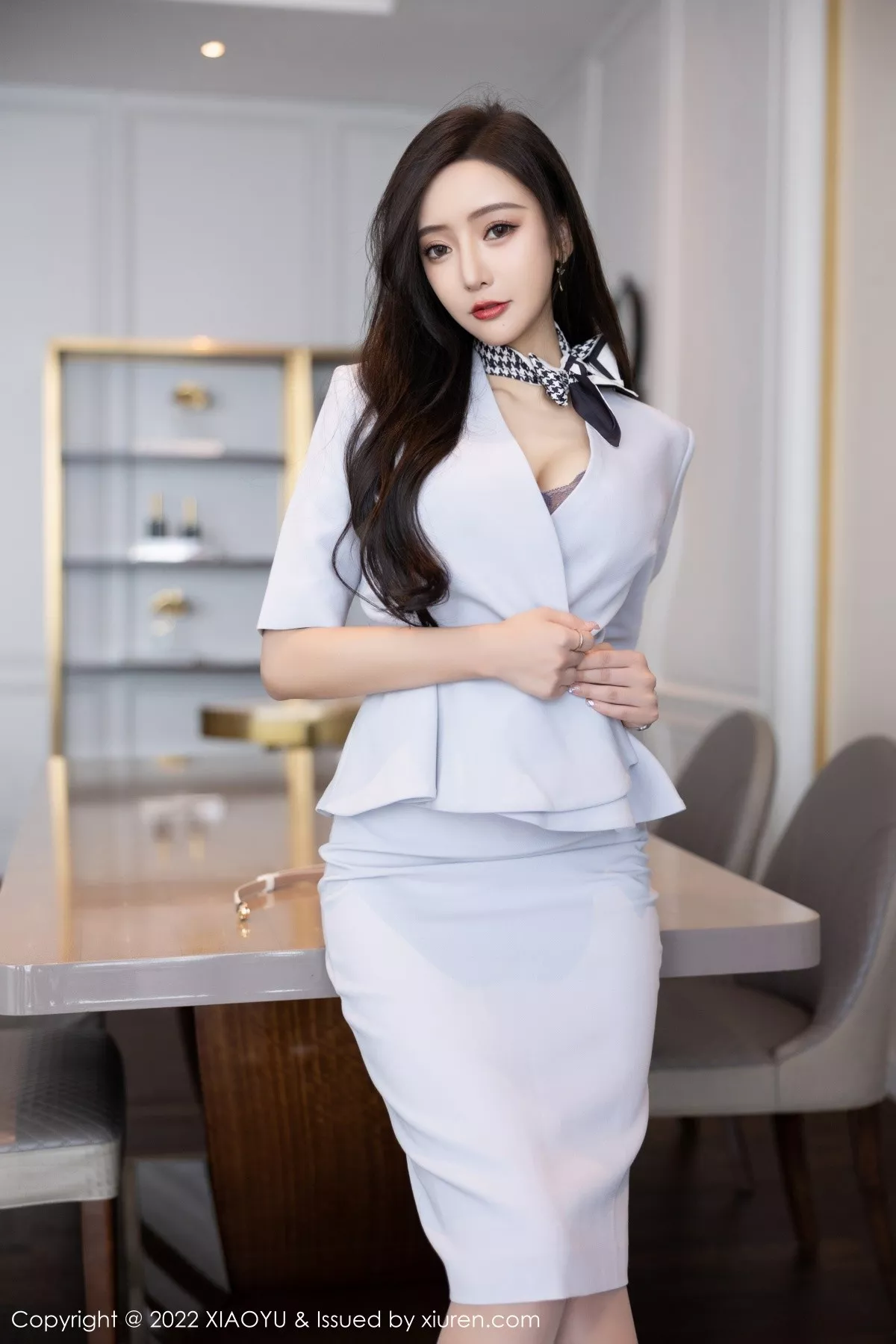 Xgyw.Org_[XiaoYu画语界]Vol.830_女神王馨瑶yanni时尚丽人装半脱露蕾丝内衣配超薄肉丝诱惑写真91P