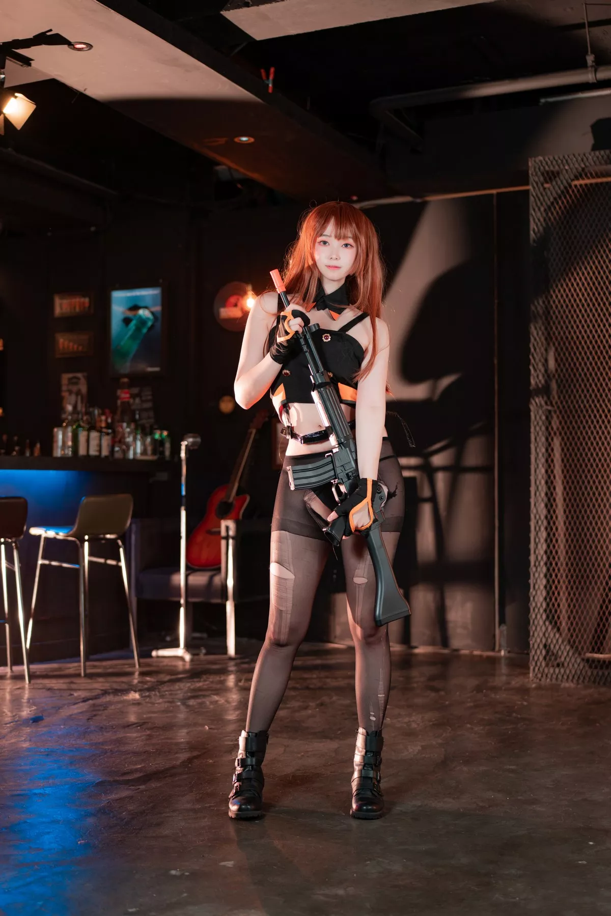 Xgyw.Org_韩国妹子Bambi-Girls Frontline主题户外脱外衣露三点式内衣秀完美身材诱惑写真91P