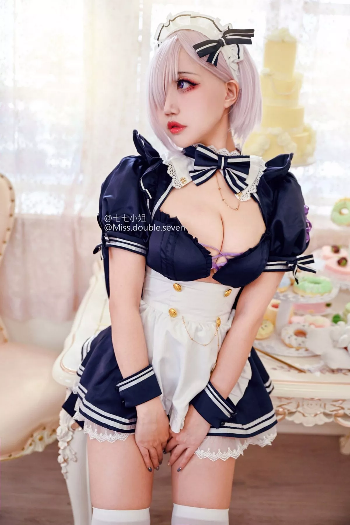 Xgyw.Org_网络美女七七小姐_Miss Seven马修主题私房性感服饰系列秀完美身材诱惑写真40P
