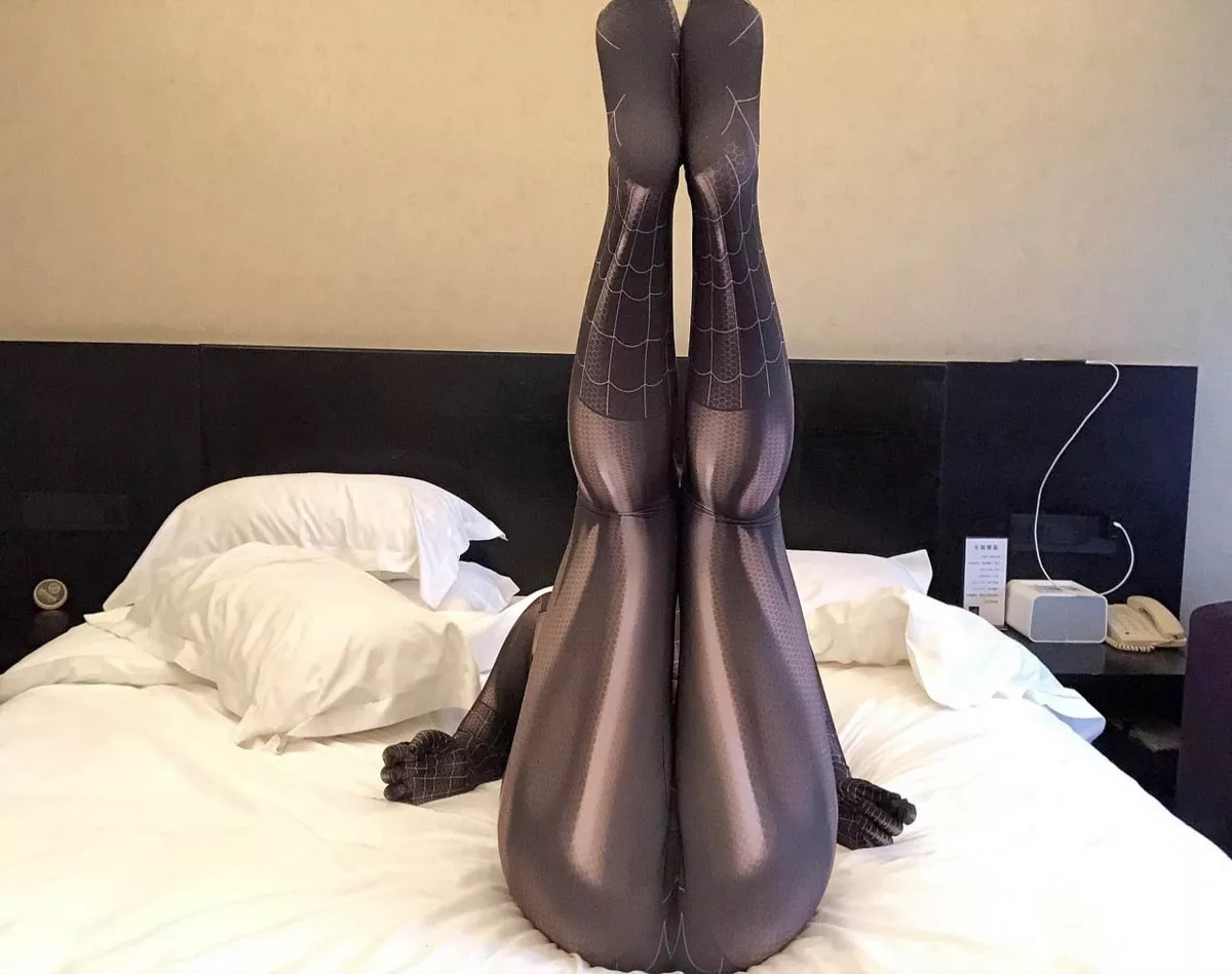 Xgyw.Org_网络美女奶兔biubiu蜘蛛侠妹妹主题性感黑色蜘蛛侠服饰紧身秀完美身材诱惑写真87P