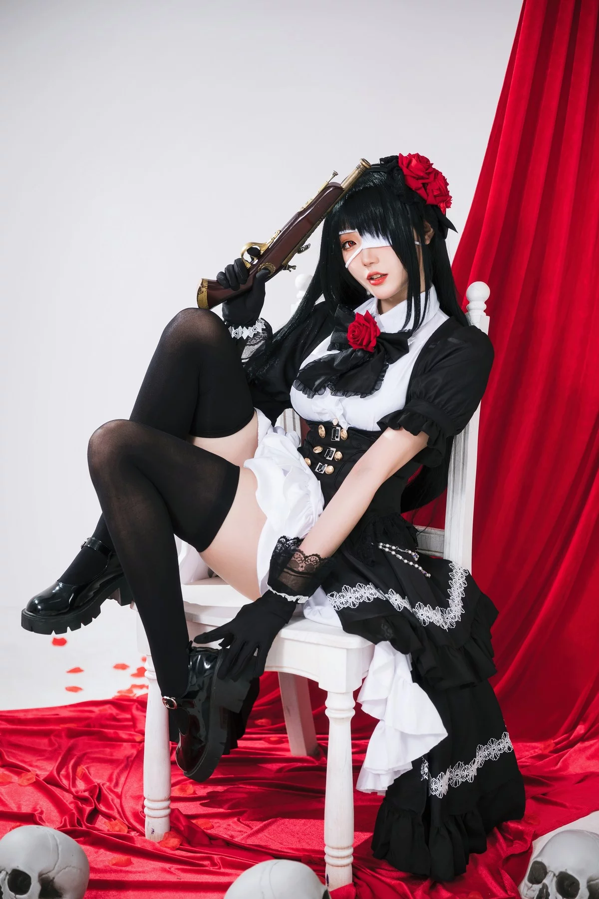 Xgyw.Org_Coser美女瓜希酱时崎狂三主题私房性感多套服饰秀翘臀美腿迷人诱惑写真156P