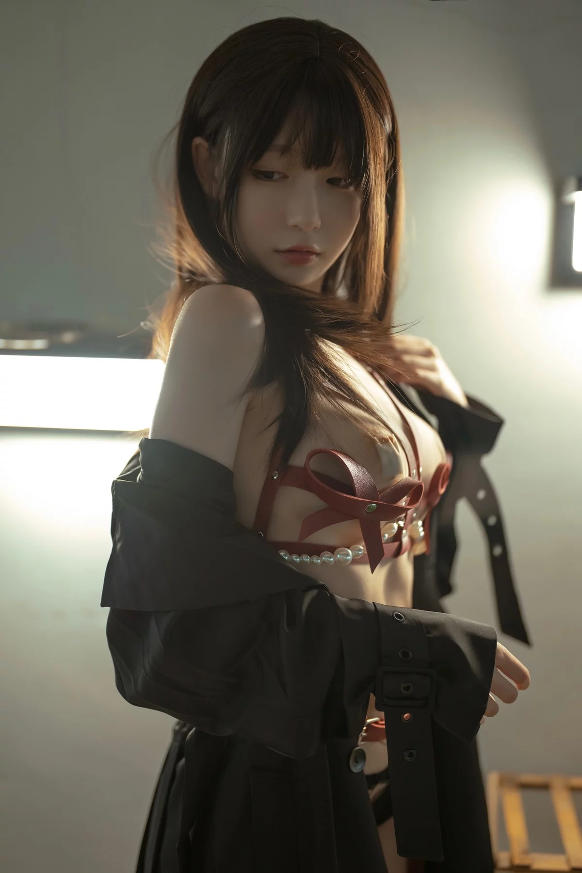 Xgyw.Org_网络美女迷之呆梨炙热主题私房情趣服饰半脱大尺度露豪乳遮点极致诱惑写真42P