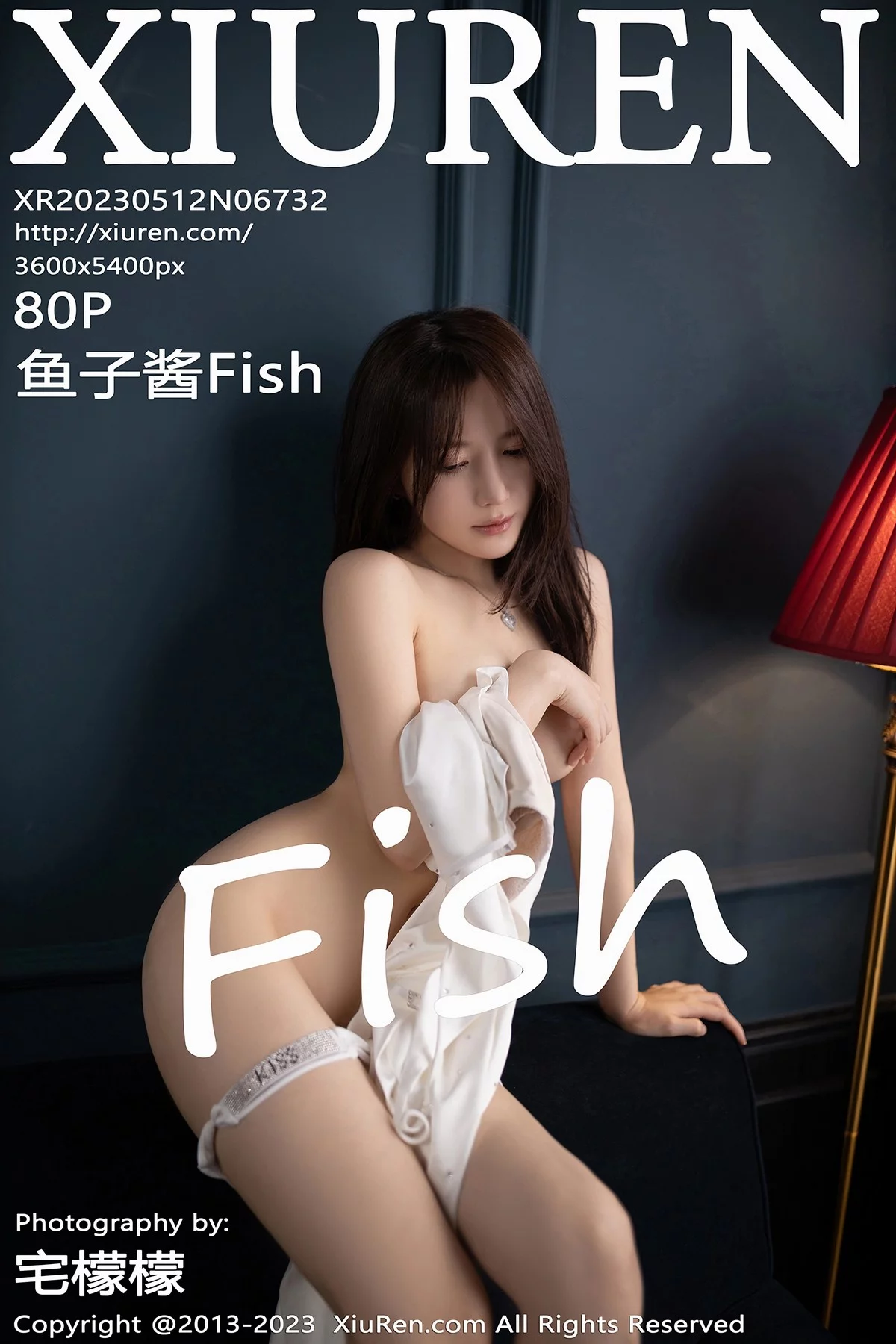 Xgyw.Org_XiuRen第6732期_模特鱼子酱Fish性感白色连衣裙配原色丝袜秀曼妙身姿诱惑写真80P
