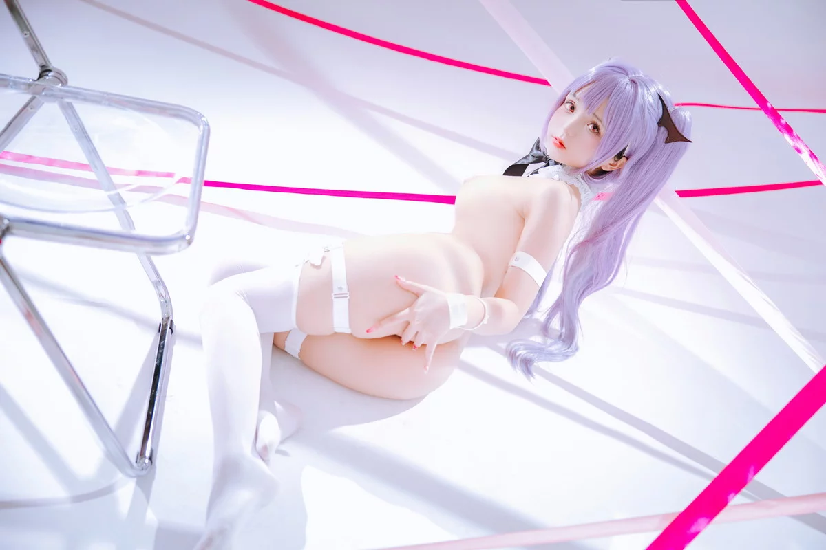 Xgyw.Org_Cosplay美女日奈娇伊芙夏娃主题恶魔装扮性感白色情趣服饰秀丰满身材诱惑写真92P