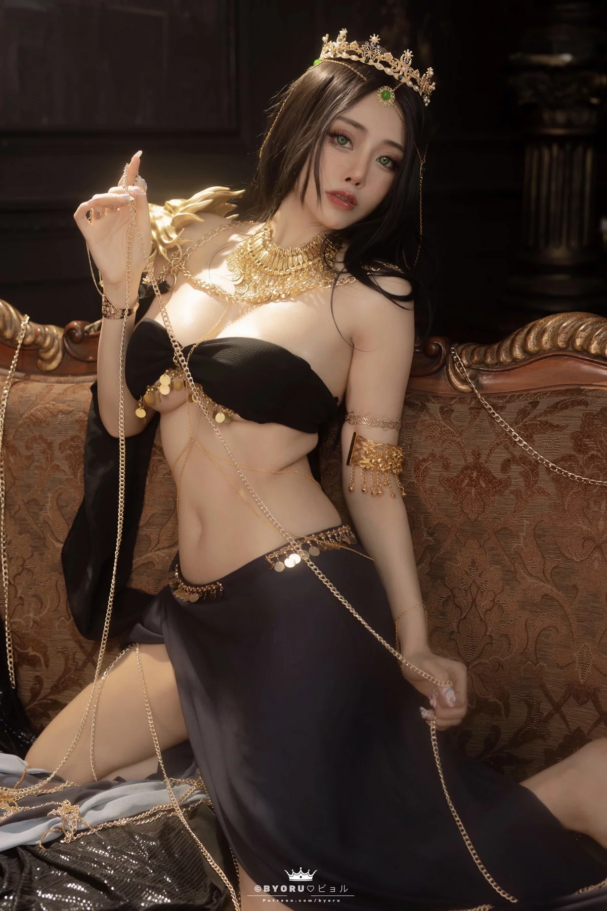 Xgyw.Org_日本性感萝莉Byoru-Cosplay Aeolian Ghostblade主题脱黑色内衣秀丰满身材诱惑写真35P