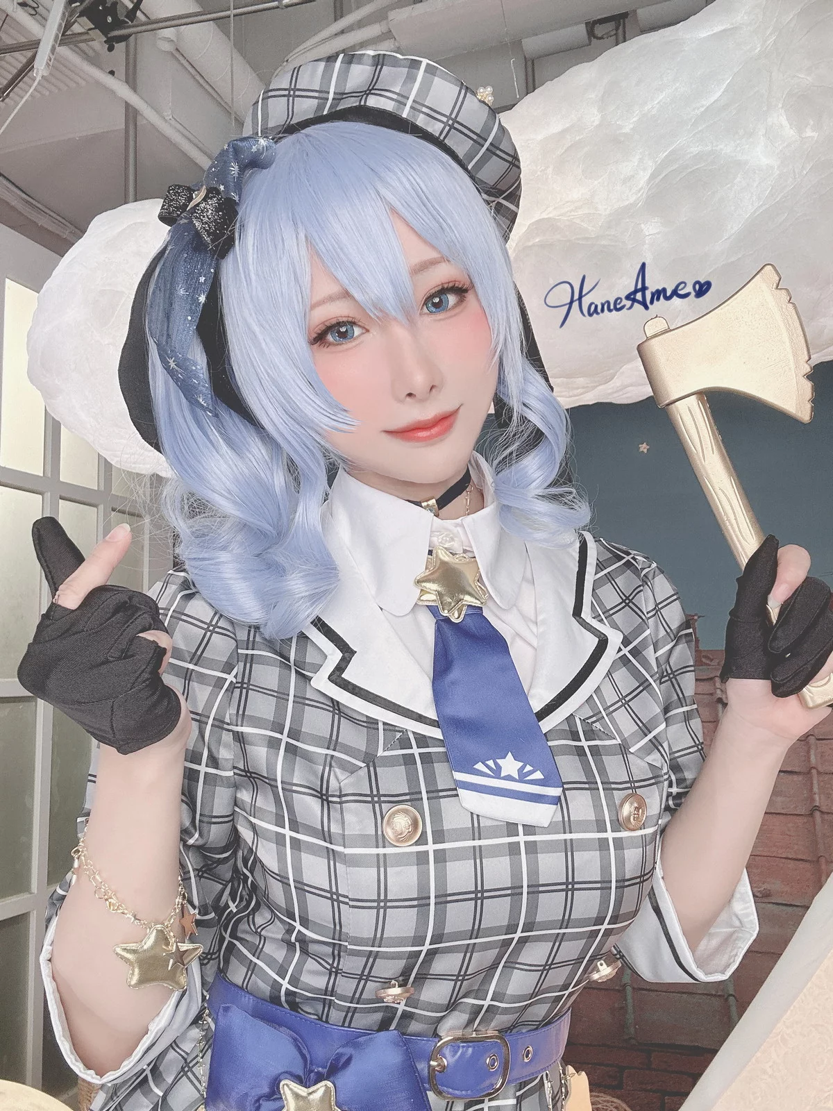 Xgyw.Org_Coser美女雨波_HaneAme4月合集主题性感连体衣+黑色内衣秀丰满身材诱惑写真148P