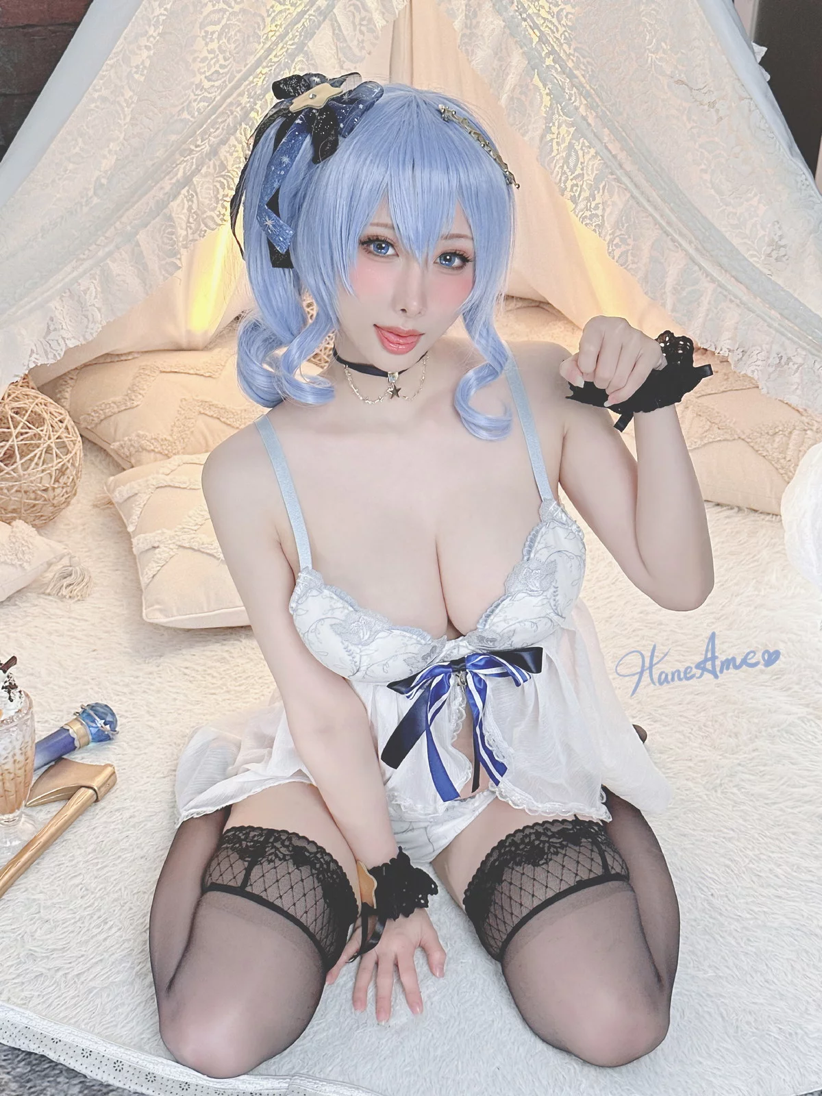 Xgyw.Org_Coser美女雨波_HaneAme4月合集主题性感连体衣+黑色内衣秀丰满身材诱惑写真148P