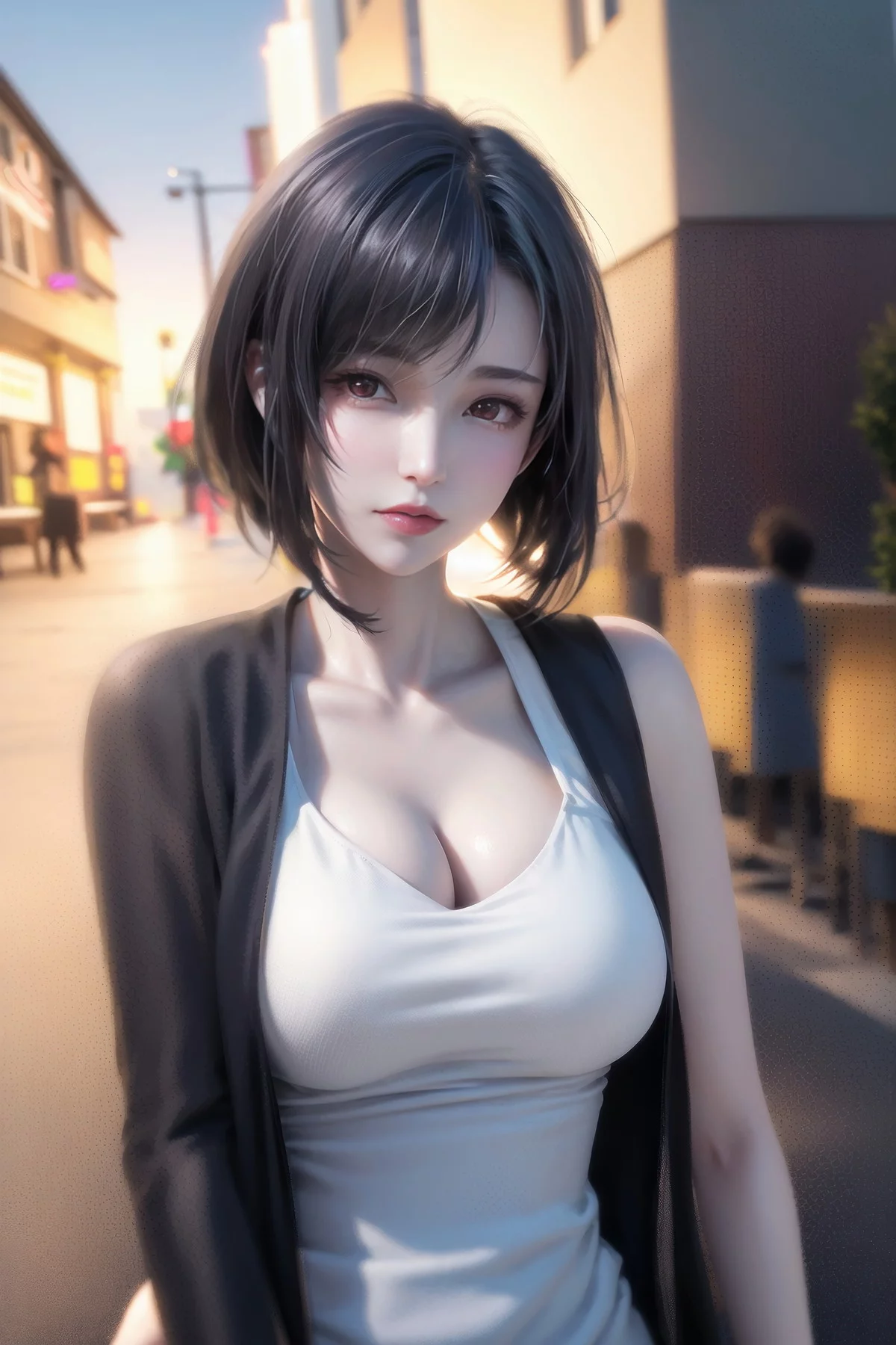 Xgyw.Org_AI美图011期短发妹妹主题完美身材的短发妹妹性感写真及下载